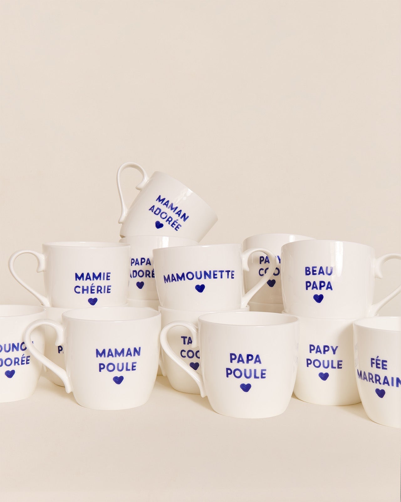 Le mug je taime - bleu