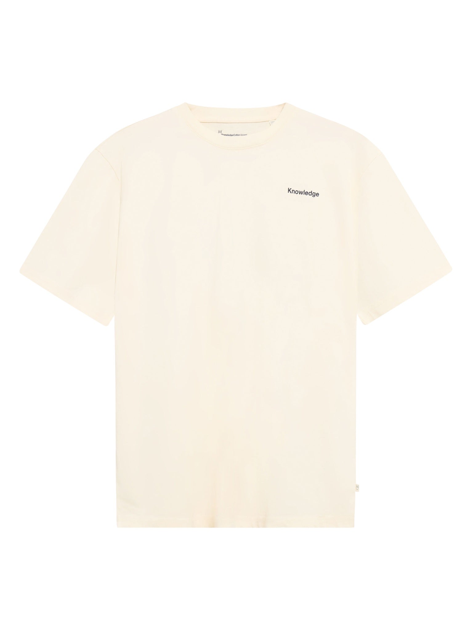 Back Print T-shirt — Egret — vue 2