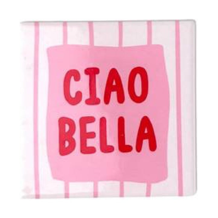 Sous-verre Dolce far Niente — ATELIER PISTACHE — Ciao Bella — packshot | Appart 17 Bruxelles