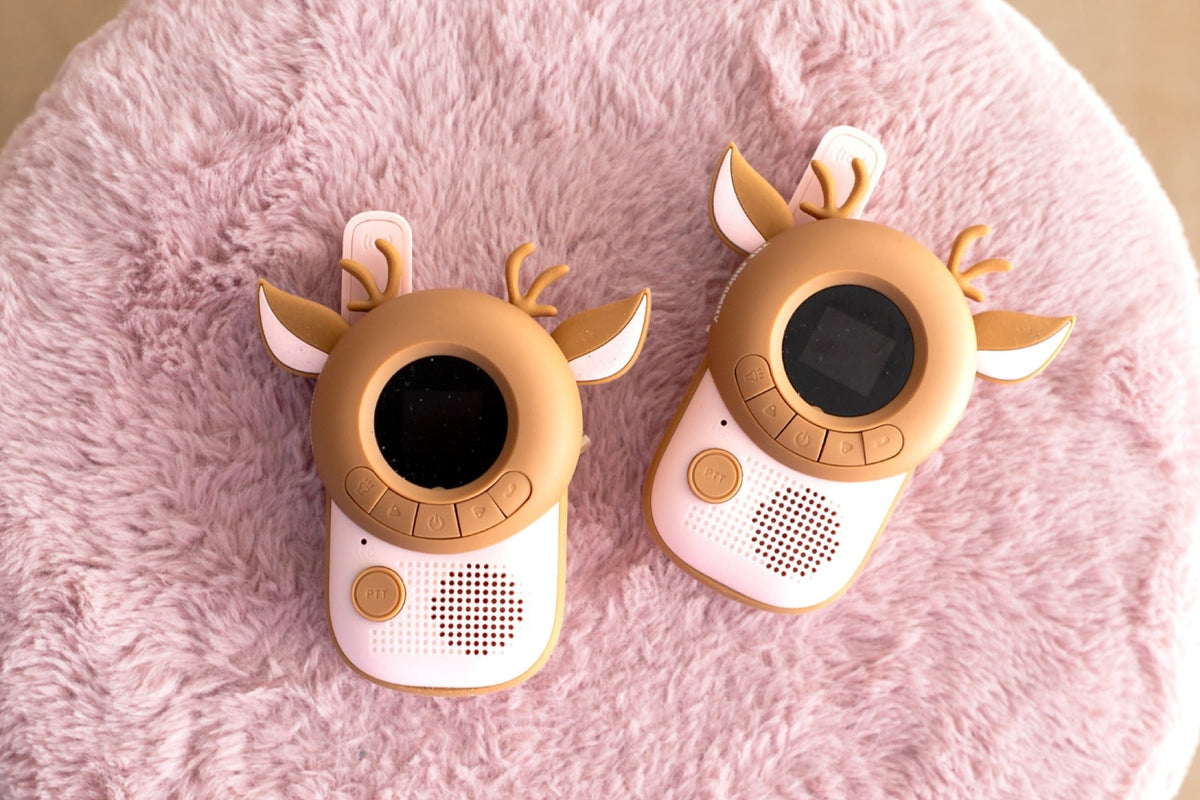 Talkies-walkies pour enfant, le duo — The Zoofamily — Cerf — autre vue 2 | Appart 17 Bruxelles