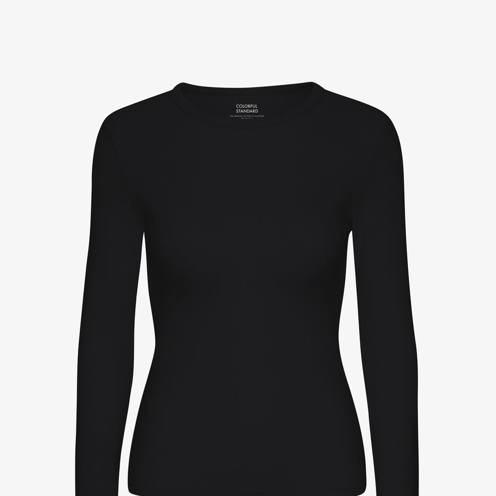Colorful Standard Women Organic Rib LS T-Shirt manches longues
