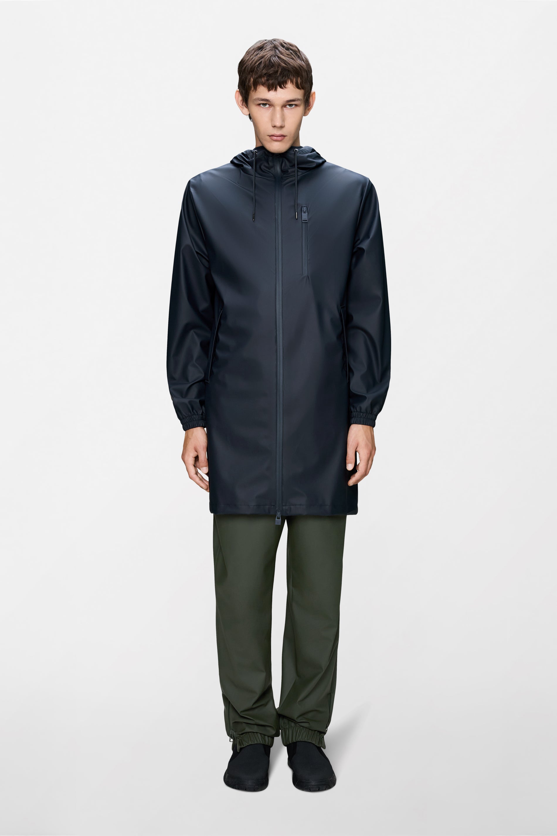 Rains Long Storm Breaker W3 — Rains — Manteau | Appart17