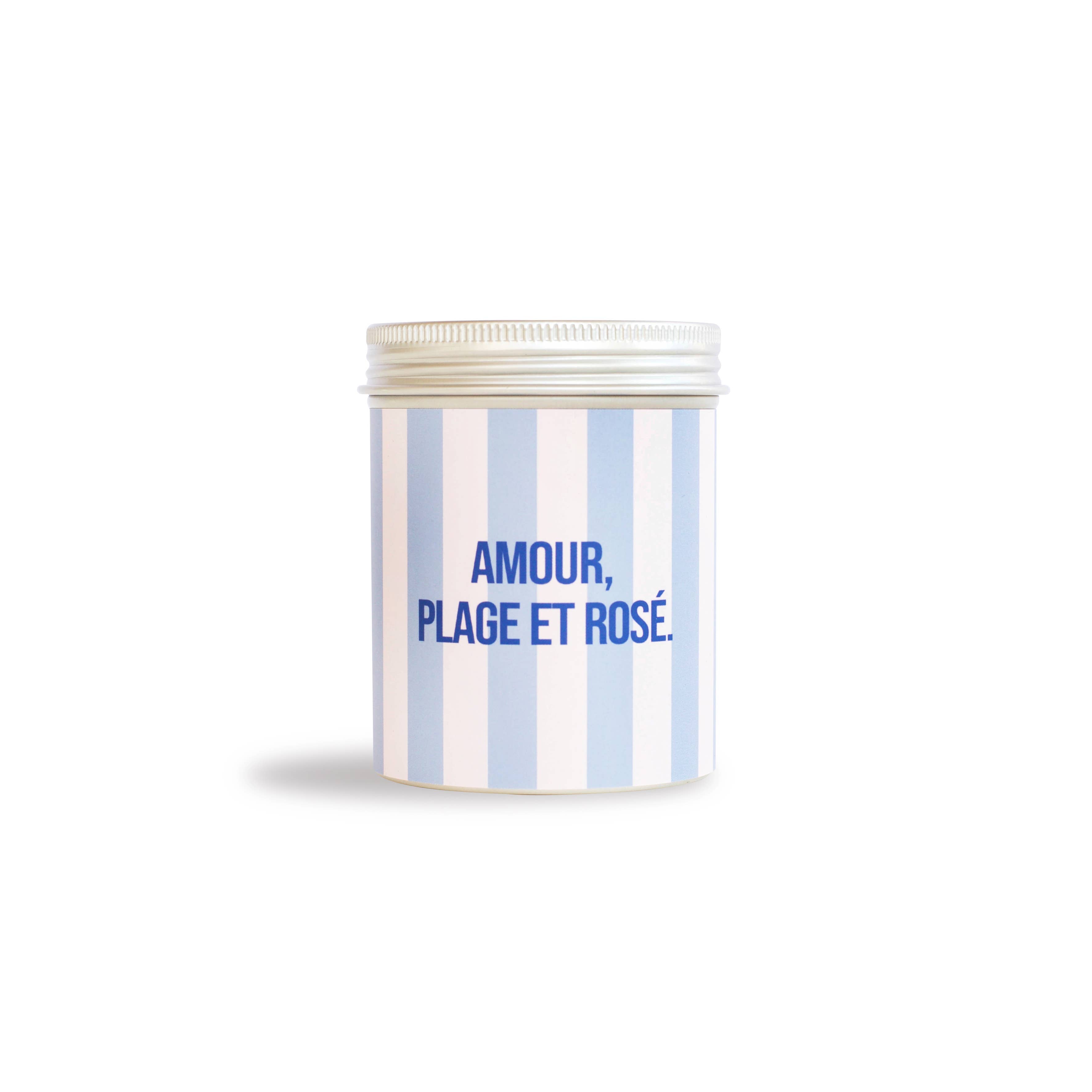 Bougie végan - Cire de Soja - Amour, plage et rosé: Jardin Oriental — Appart 17 Bruxelles