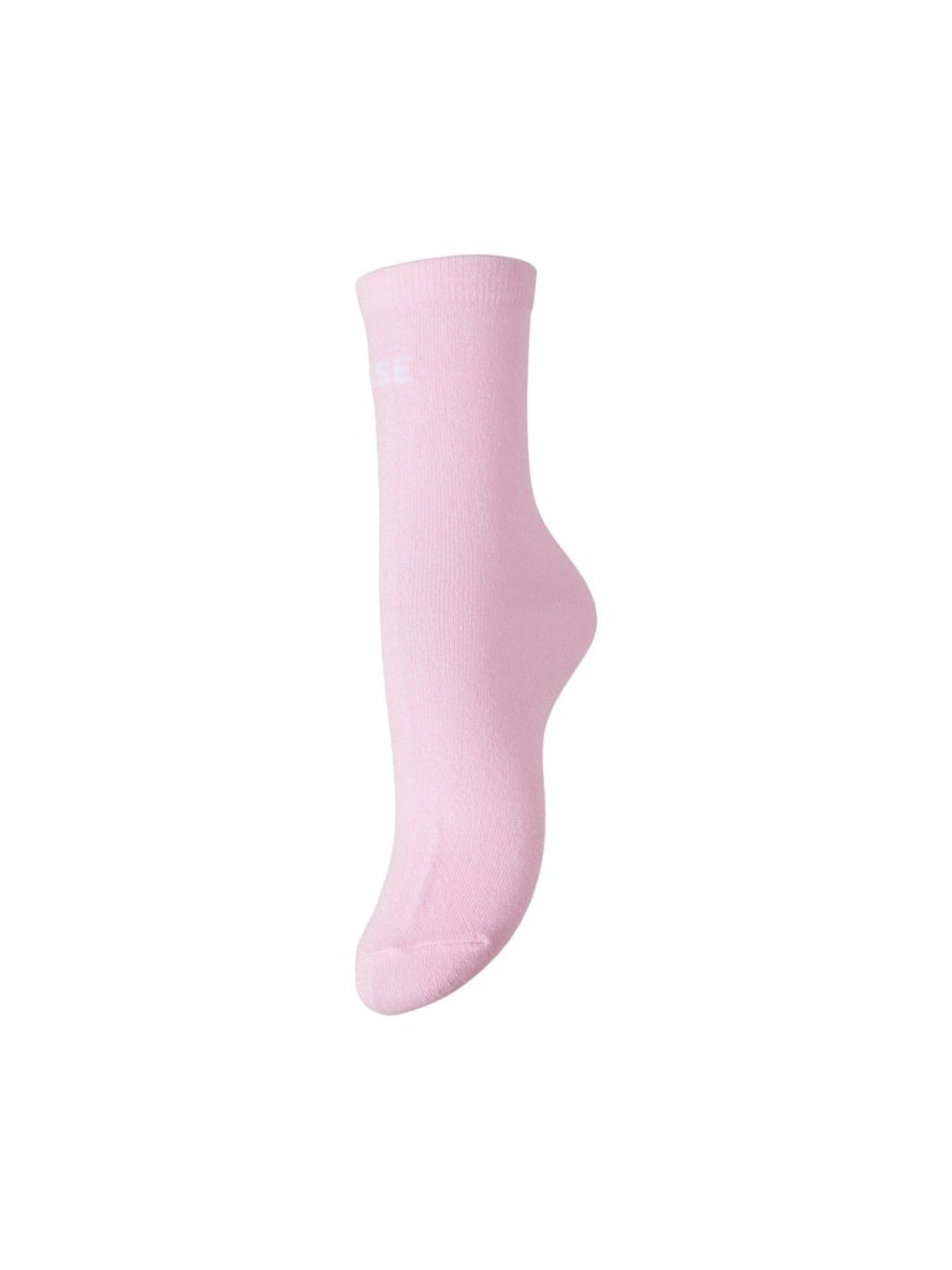PCSEBBY Chaussettes longues pailletées à slogan — Pieces — Pink-A-Boo PRINCESSE — packshot | Appart 17 Bruxelles