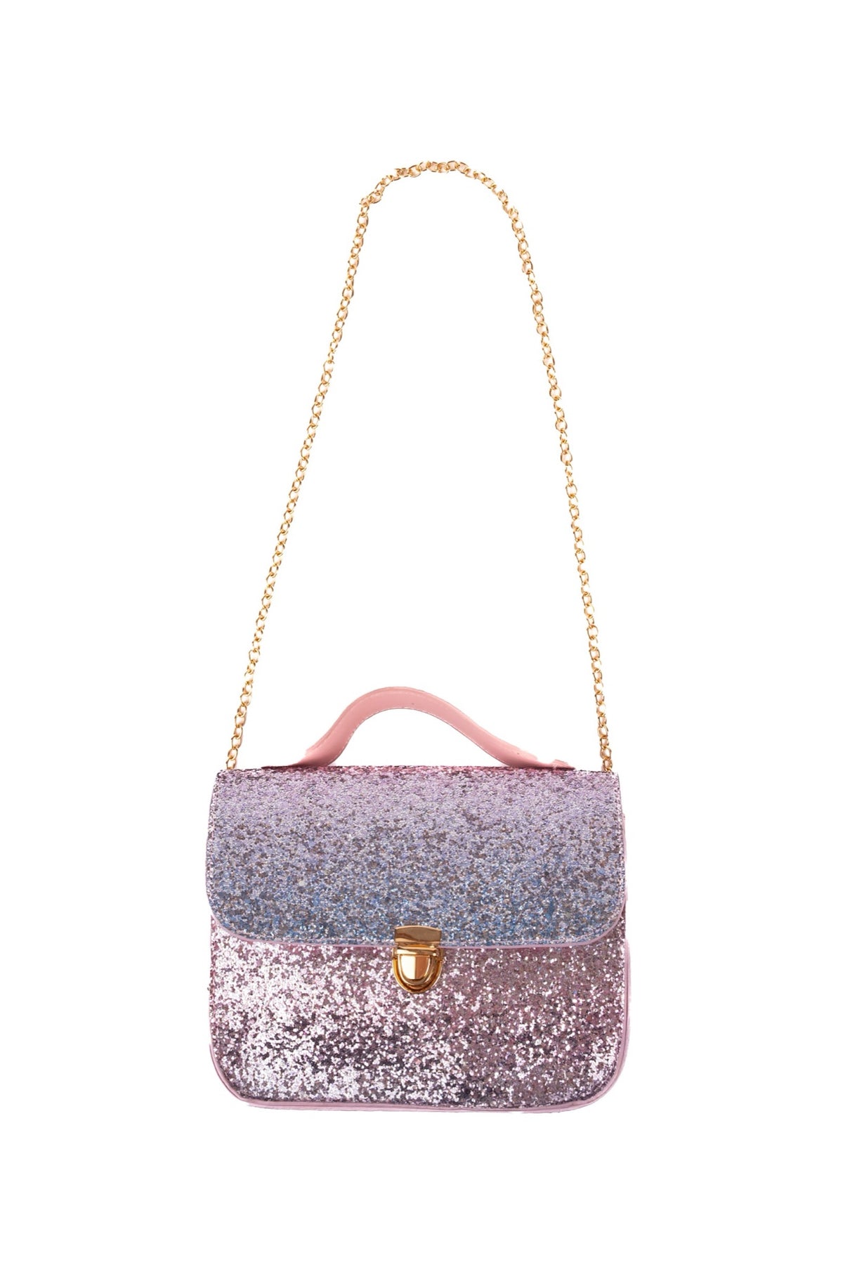 Sac à main pailleté ou sac cœur bandoulière — Great Pretenders — Skyline Sparkle Party — autre vue 2 | Appart 17 Bruxelles
