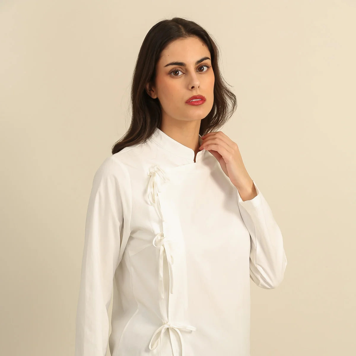 Chemise col mao