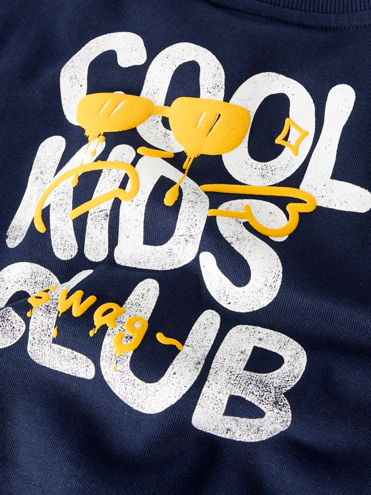 NMMNEIL Gilet sweat zippé « Cool Kids Club » garçon — name it — Navy Blazer — autre vue 4 | Appart 17 Bruxelles