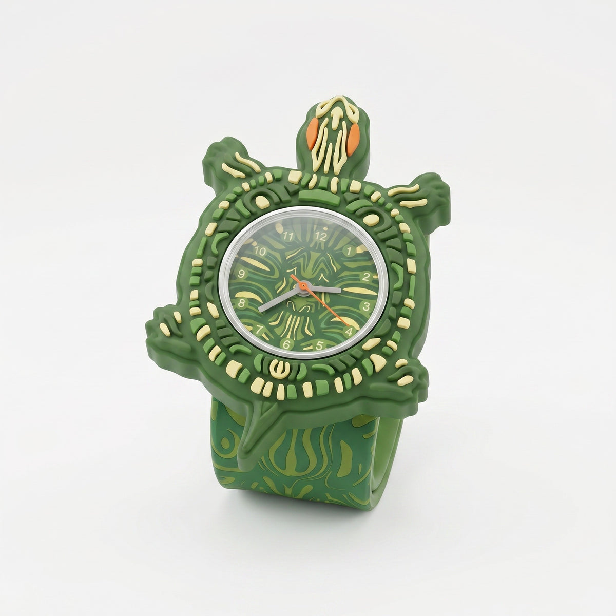 Montre slap enfant Time Pals — Mava Design — Tortue — autre vue 2 | Appart 17 Bruxelles