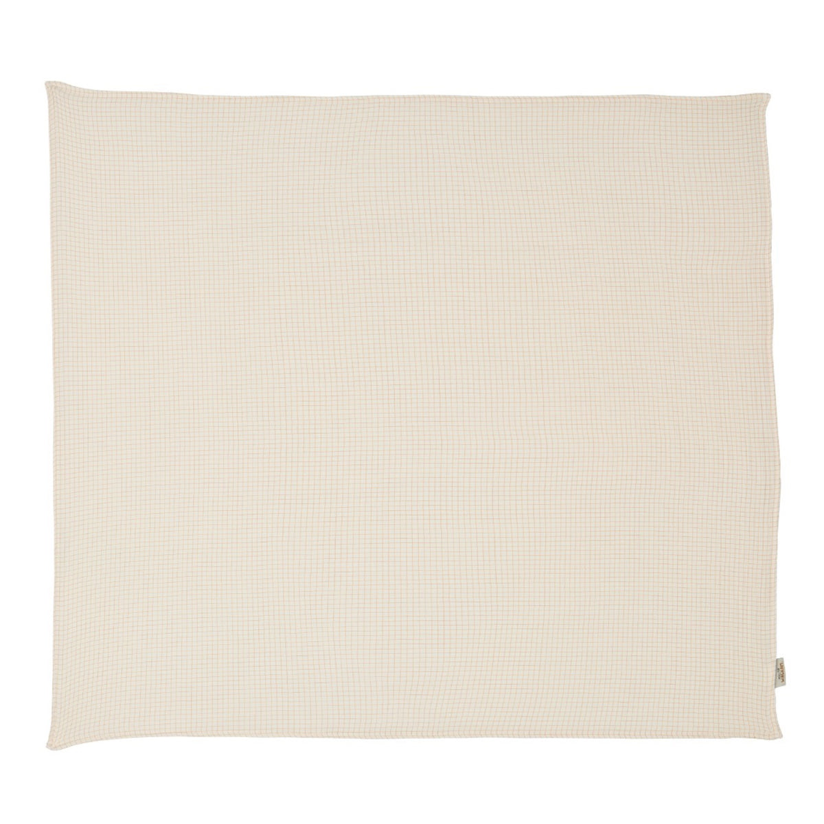 Lange en gaze de coton 105 × 105 cm — Atelier Wagram — Petits carreaux — autre vue 3 | Appart 17 Bruxelles