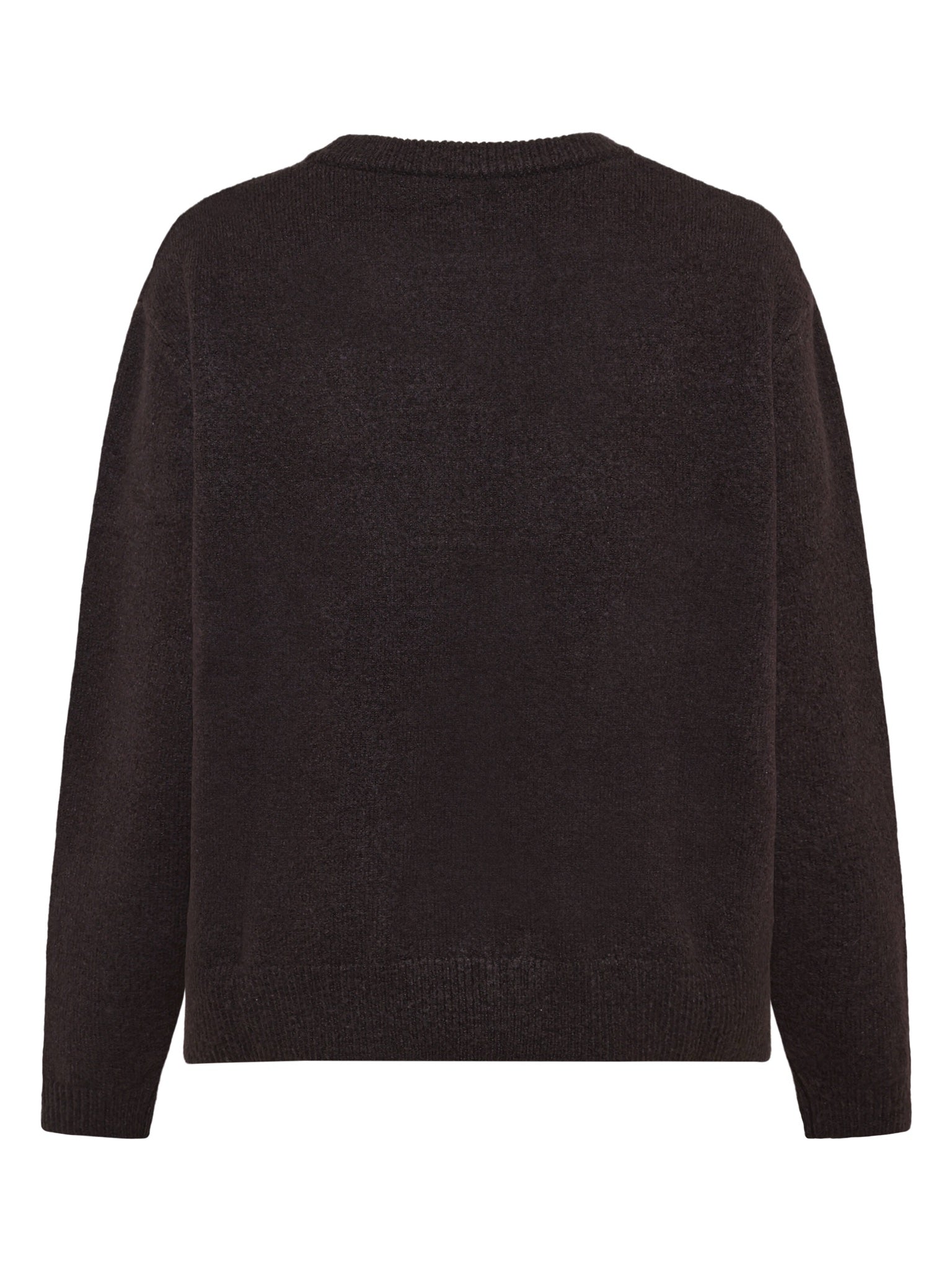 Pull Soufflé col rond en coton bio — Chocolate Torte — vue 2