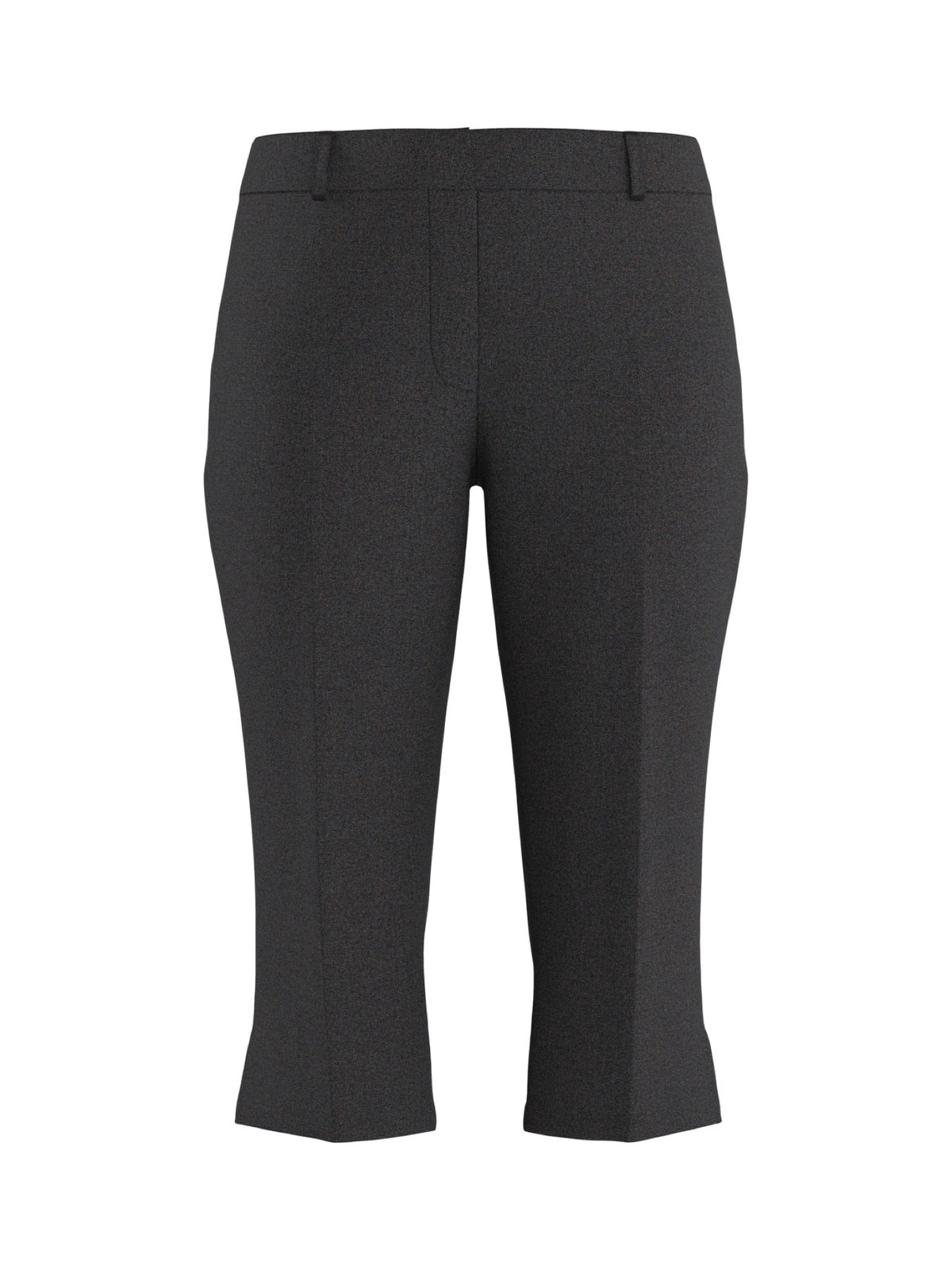 HDDORIS Pantalon capri slim taille mi-haute à fentes — HYPEDROP — Black — packshot 4 | Appart 17 Bruxelles