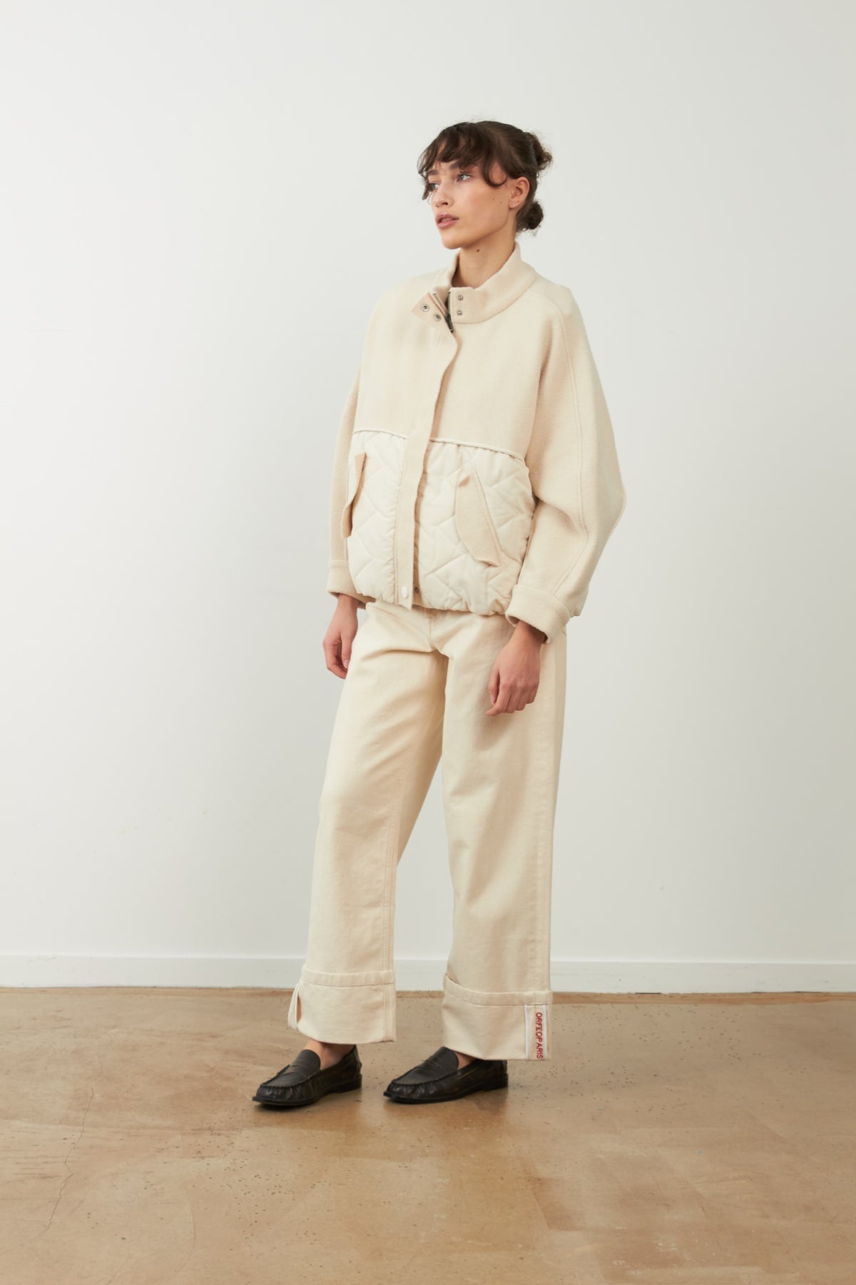 MEROUA Pull en maille nylon — Écru — vue 4