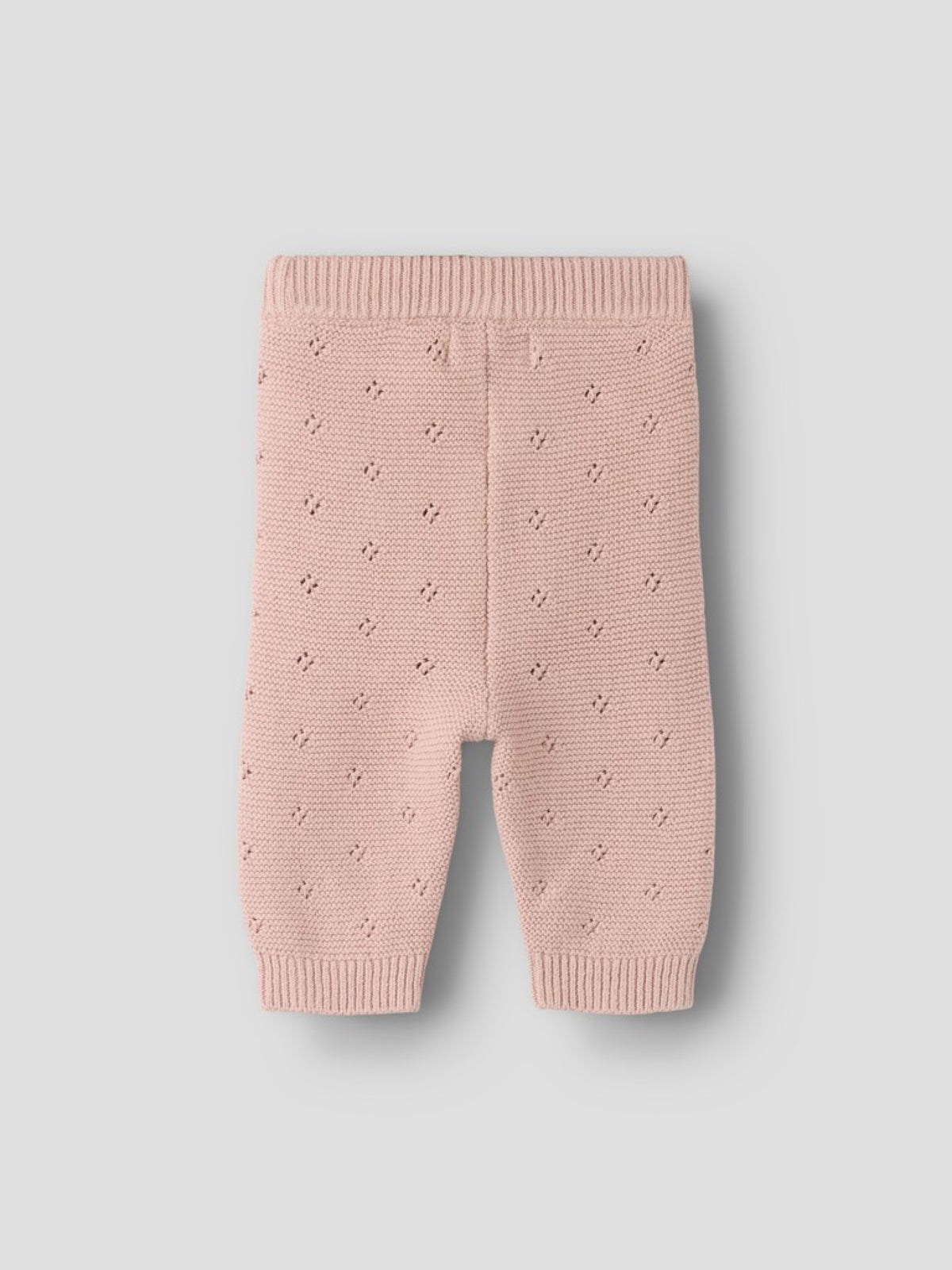NBNLAGUNA Pantalon en maille bébé — Lil' Atelier — Adobe Rose — autre vue 3 | Appart 17 Bruxelles