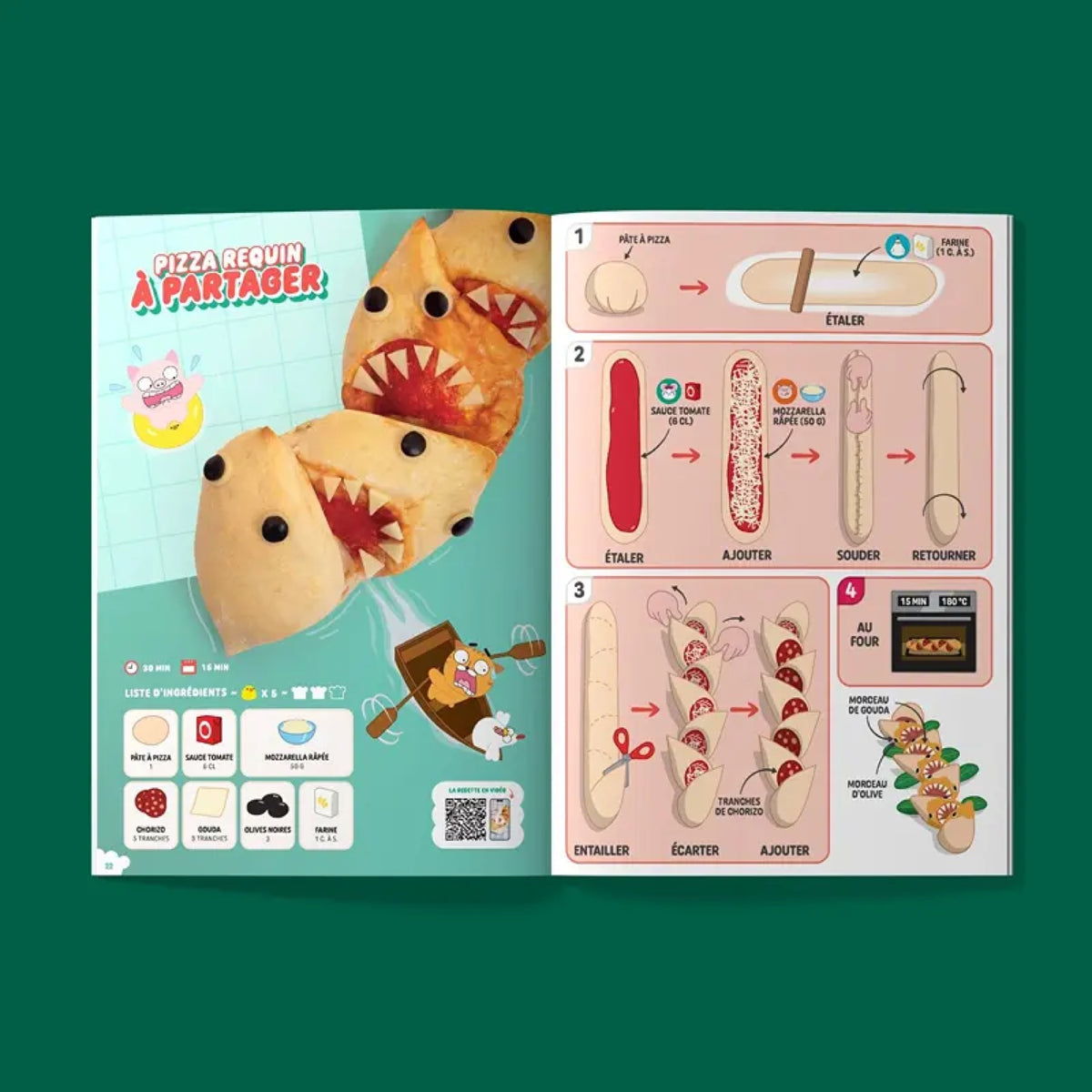 Coffret pizzaïolo avec tablier et toque — Chefclub Kids — Pizzaïolo — autre vue 7 | Appart 17 Bruxelles