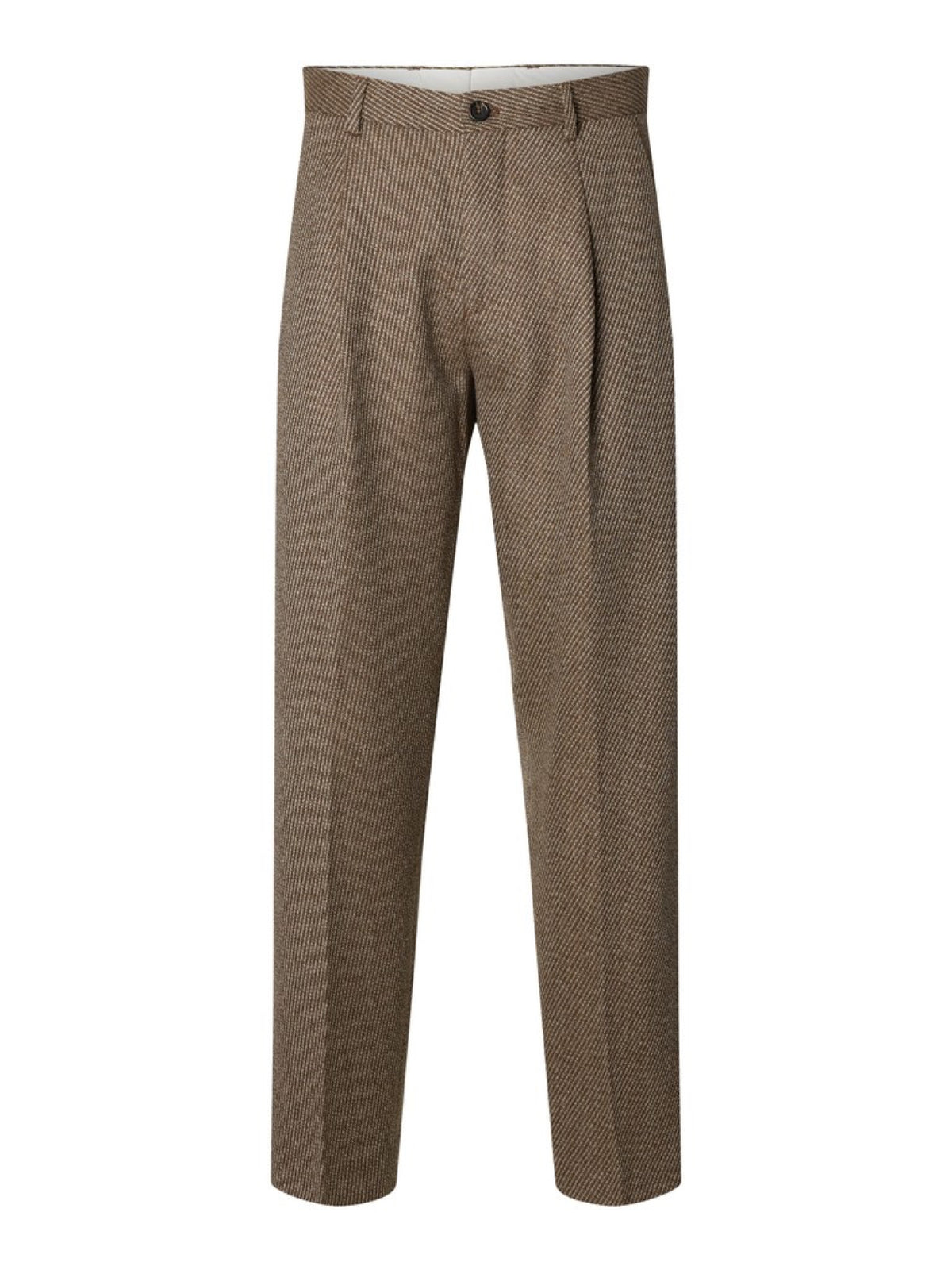 Selected Homme SLM220 LOOSE LOU Pantalon ample en laine — Selected Homme — Delicioso — packshot 6 | Appart 17 Bruxelles