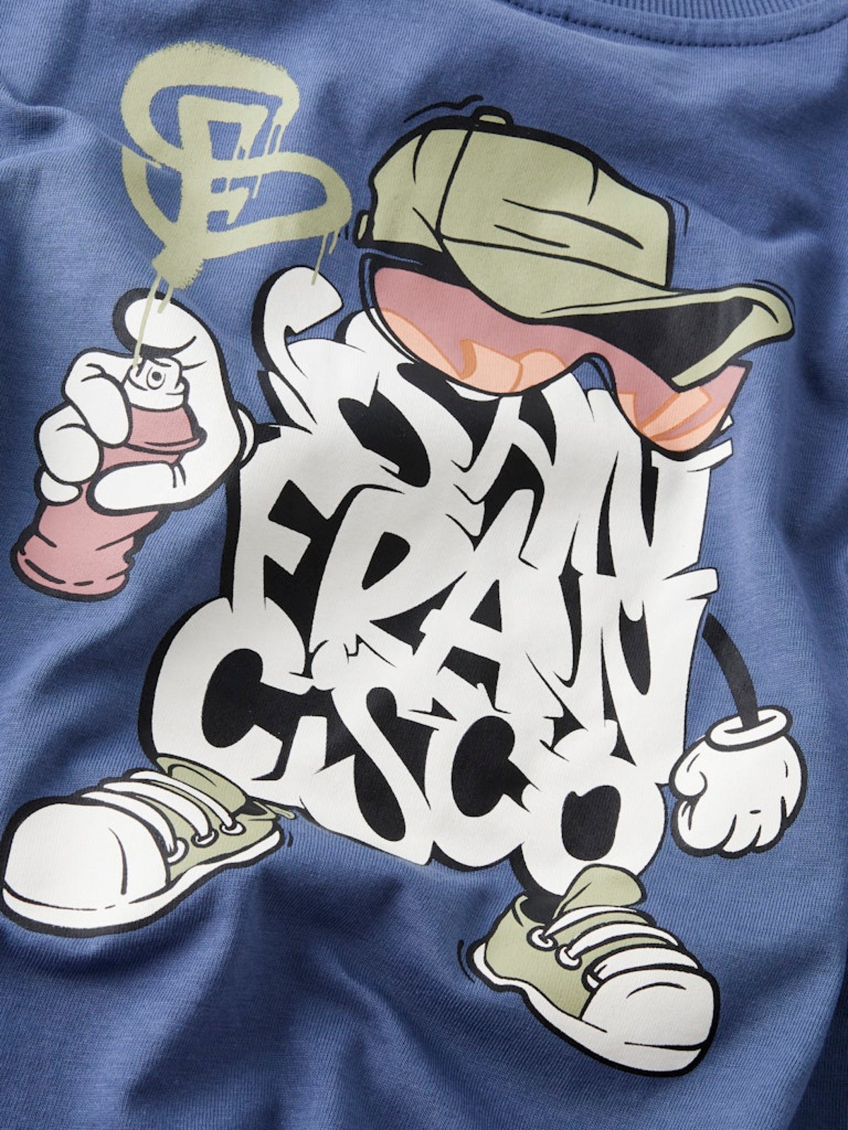 NKMBLEZE T-shirt oversize imprimé dos garçon — name it — Vintage Indigo — autre vue 3 | Appart 17 Bruxelles