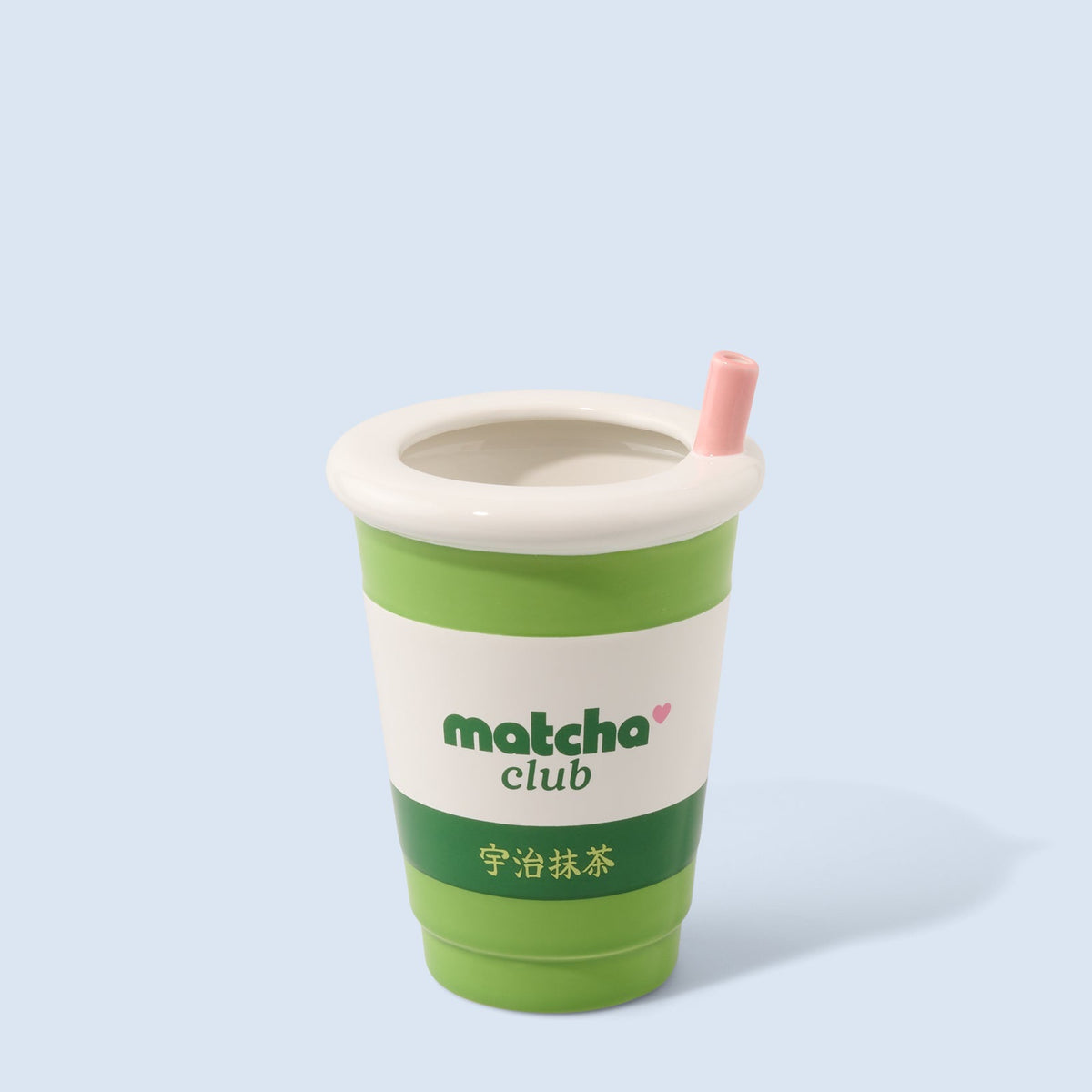 Fluid Market Vase Matcha gobelet à emporter en céramique — Fluid Market — Vert — packshot | Appart 17 Bruxelles