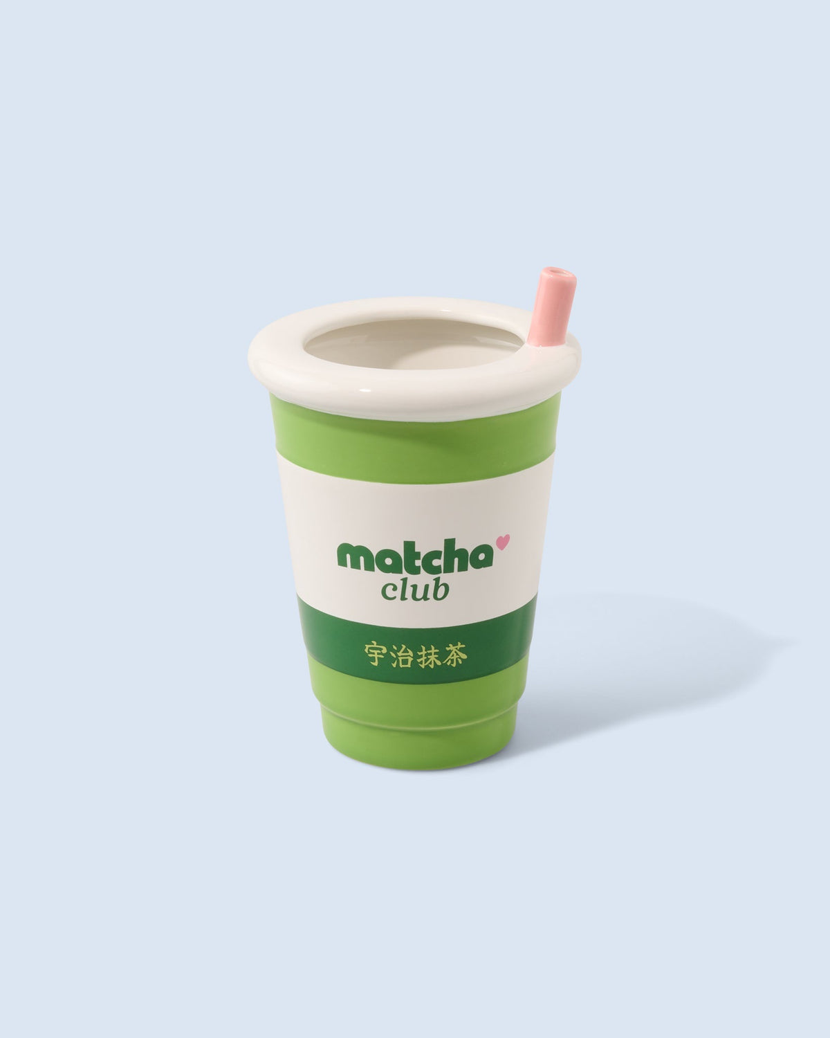 Fluid Market Vase Matcha gobelet à emporter en céramique — Fluid Market — Vert — packshot | Appart 17 Bruxelles