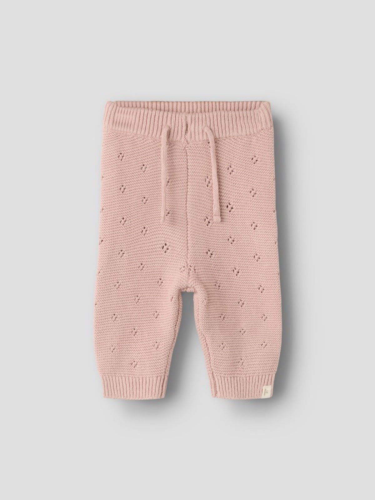 NBNLAGUNA Pantalon en maille bébé — Lil' Atelier — Adobe Rose — autre vue 4 | Appart 17 Bruxelles