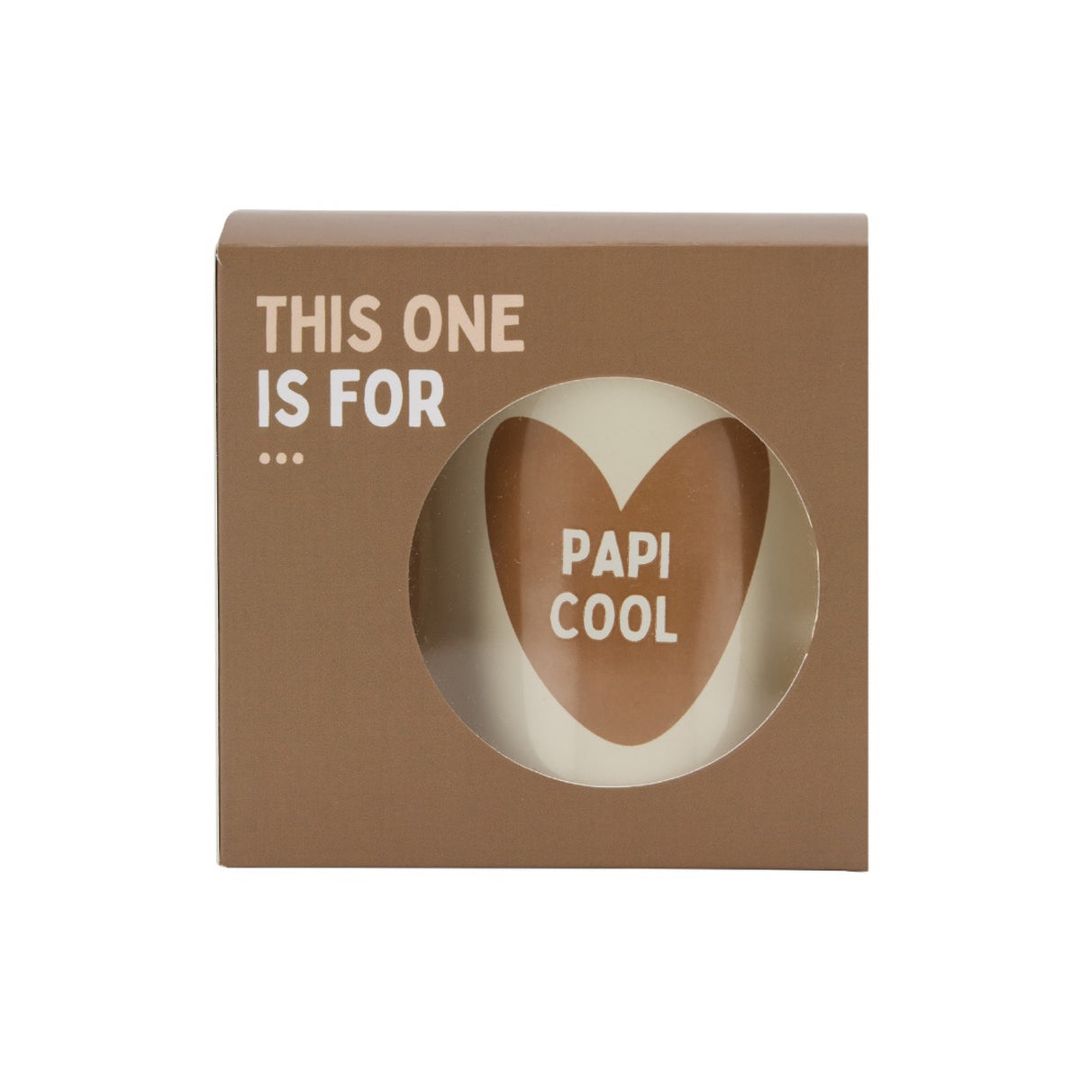 Mug céramique à message — Atelier Wagram — Papi cool — autre vue 3 | Appart 17 Bruxelles