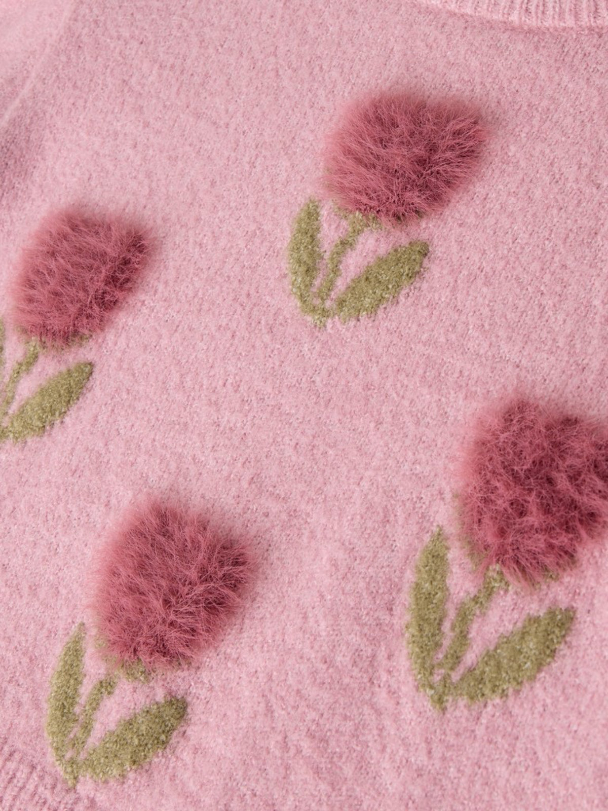 NMFOLGI Pull à tulipes fille — name it — Lilas — autre vue 2 | Appart 17 Bruxelles