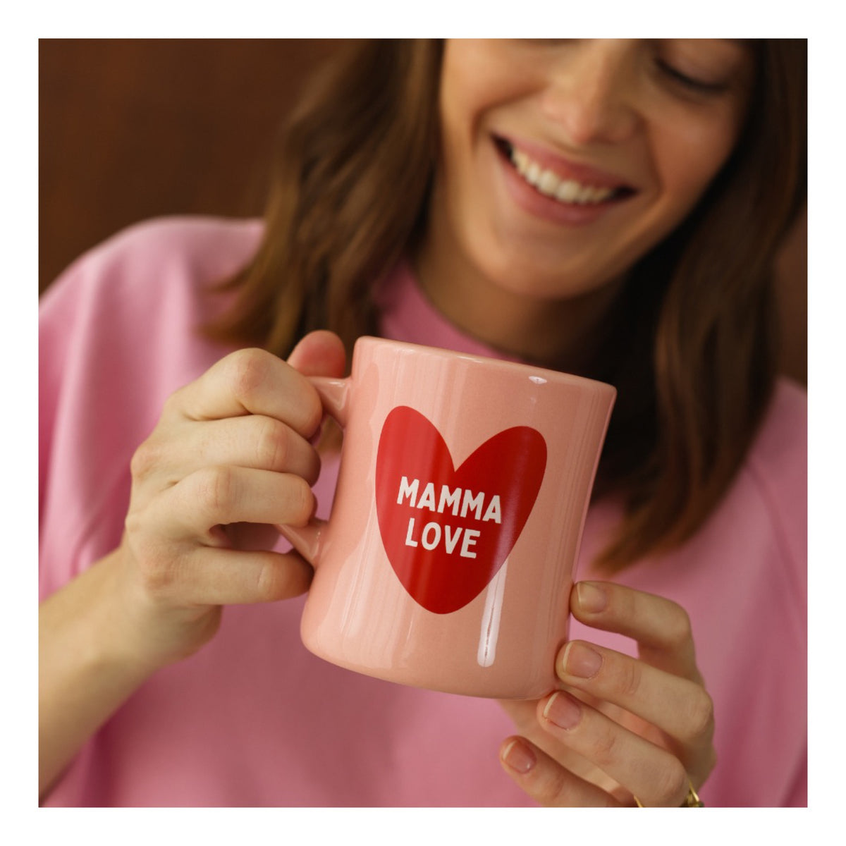 Mug céramique à message — Atelier Wagram — Mamma love — autre vue 2 | Appart 17 Bruxelles
