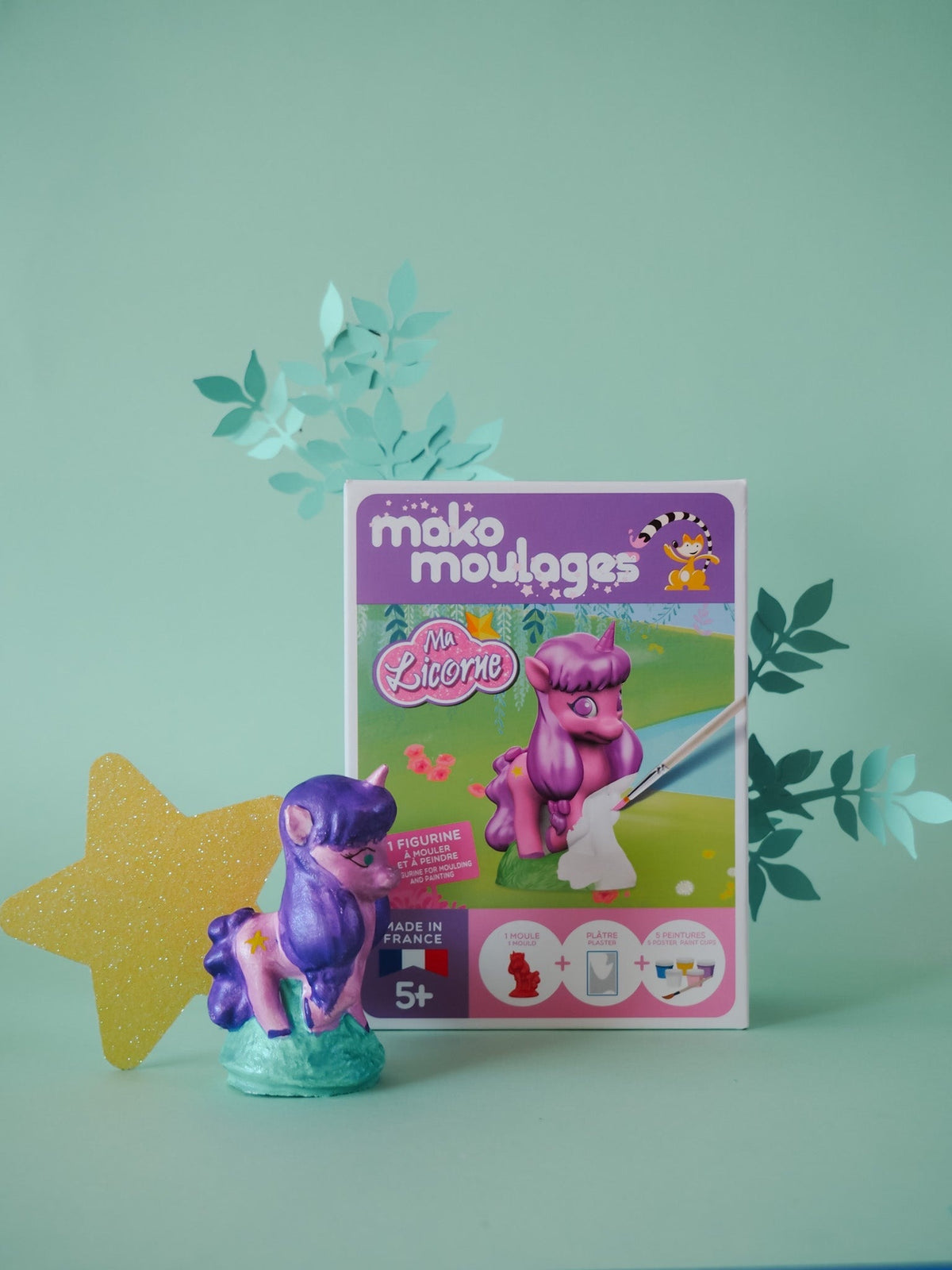 Kit de moulage Ma Licorne en boîte unitaire — mako moulages — Licorne Étoile — autre vue 4 | Appart 17 Bruxelles
