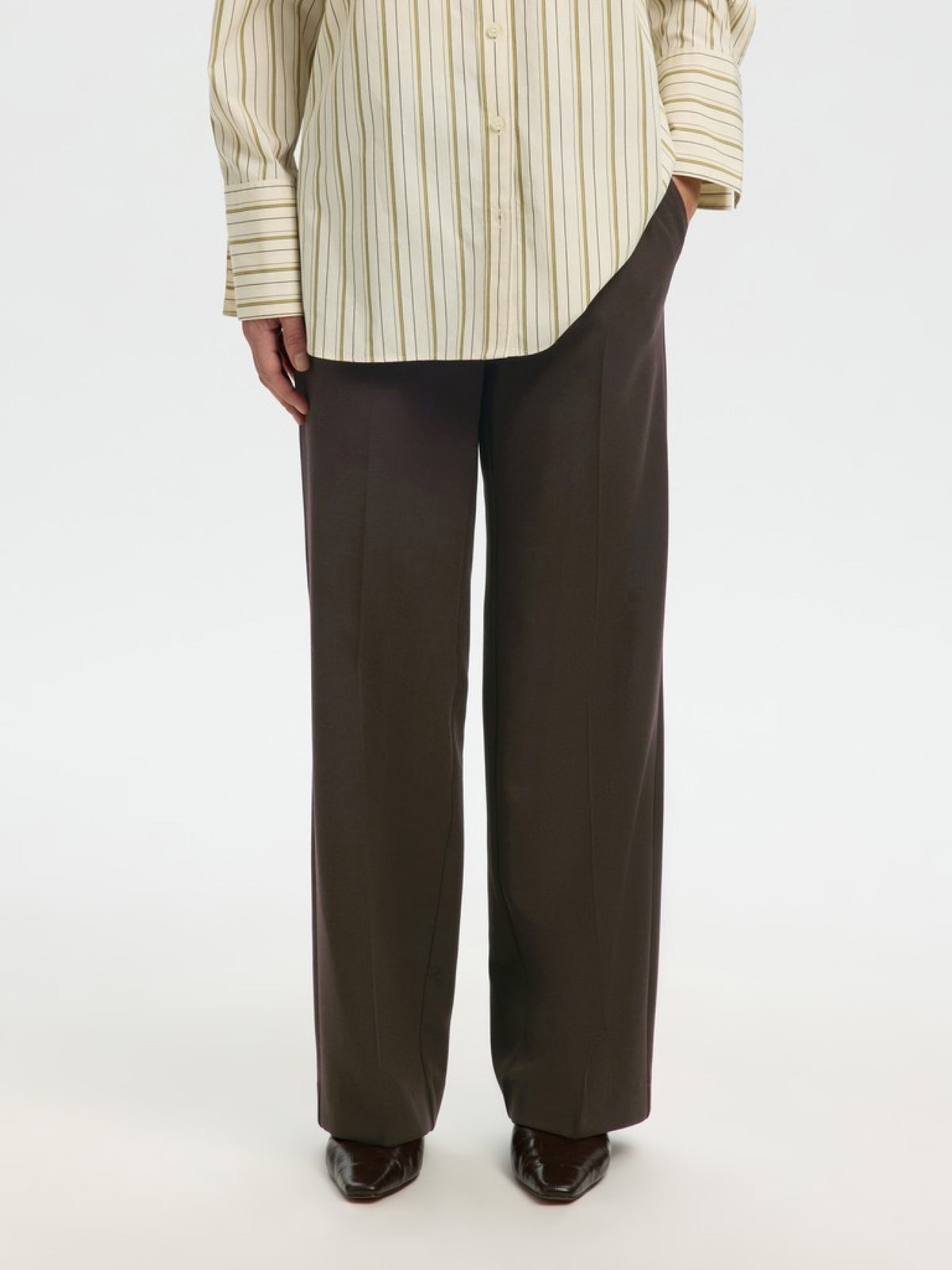 SLWRITA Pantalon — Delicioso Melange — vue 4