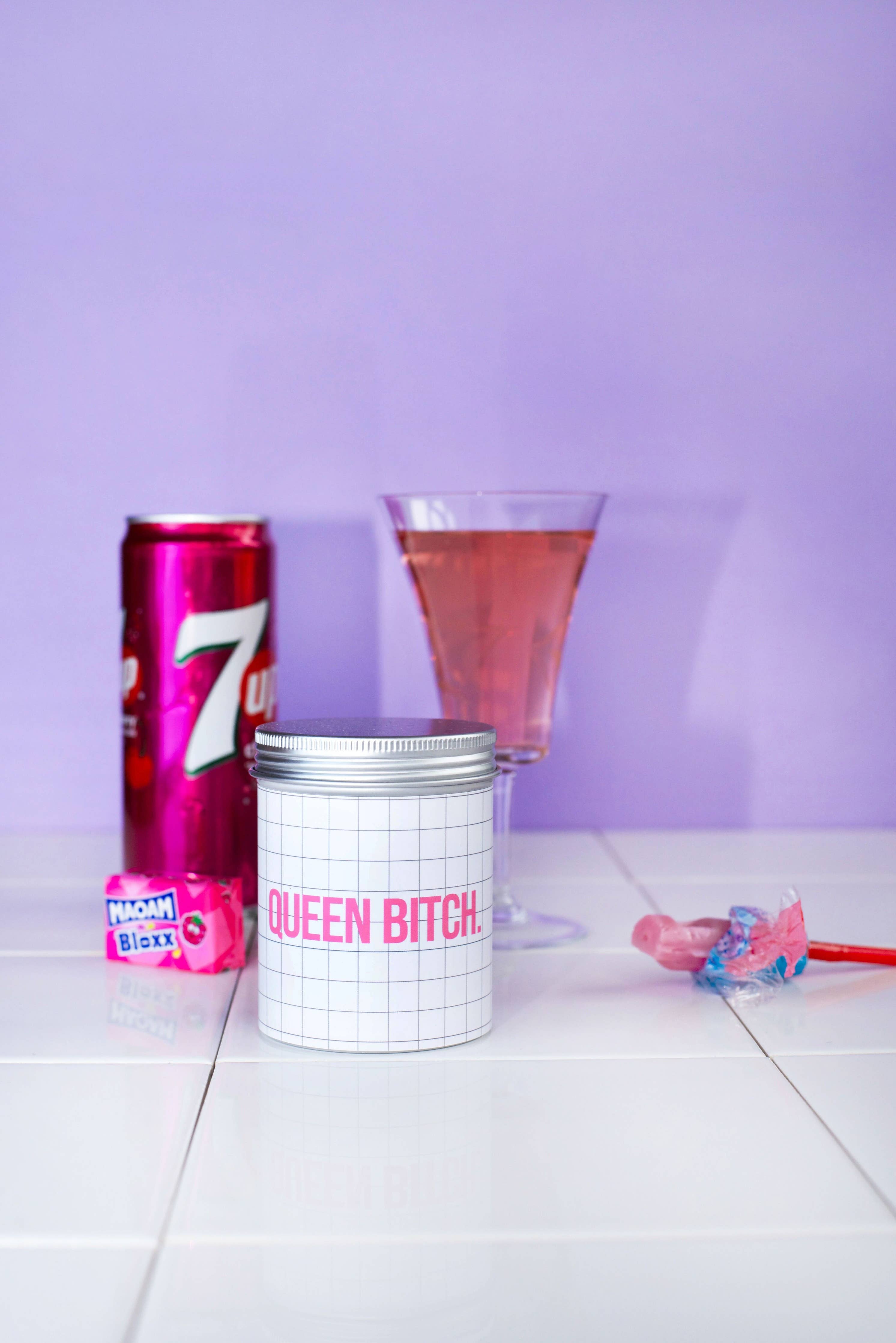 Bougie végan - Cire de Soja - Queen Bitch: Noix de coco — Appart 17 Bruxelles