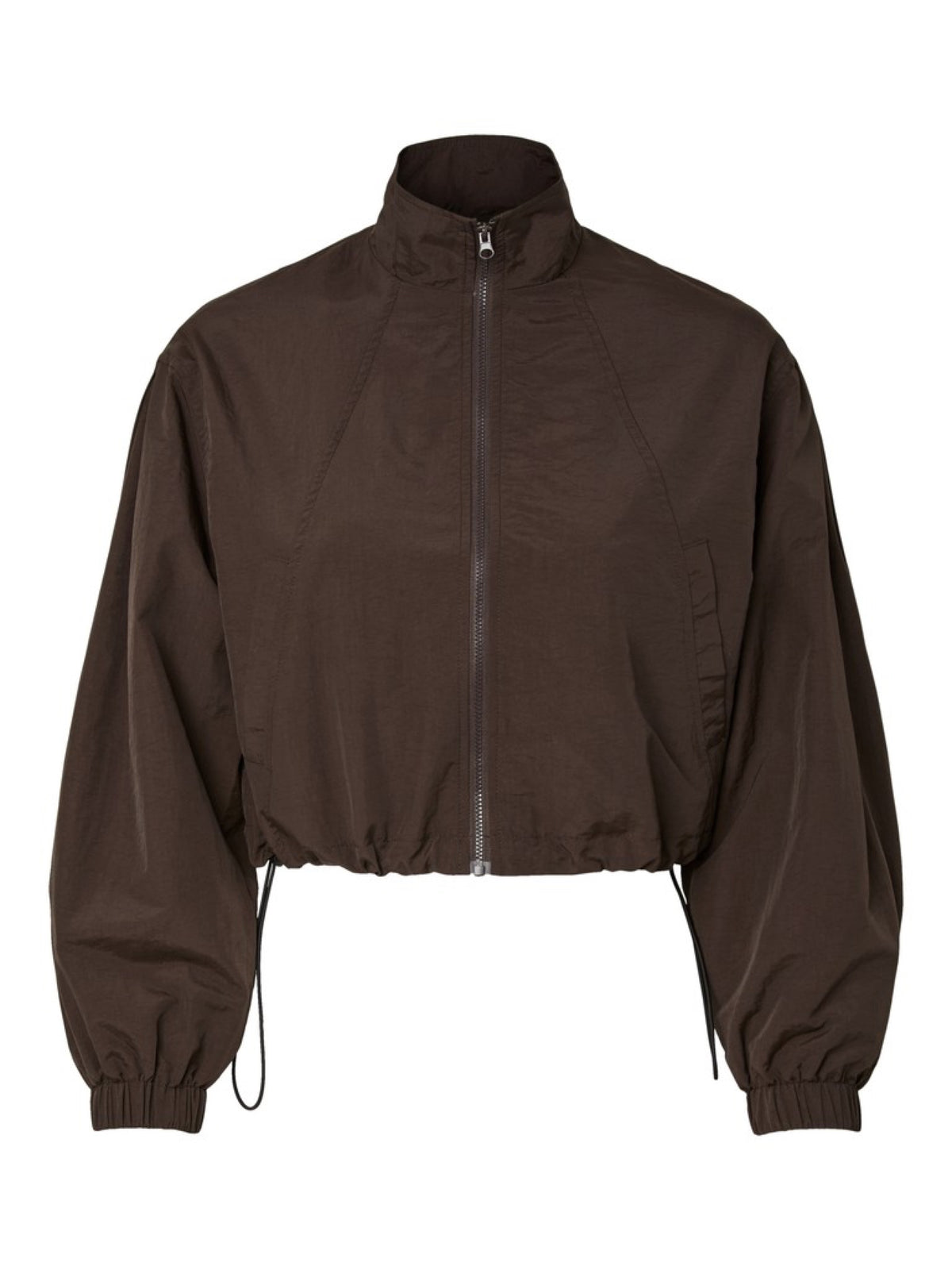 PCJABINA Blouson court zippé col montant à cordons — Pieces — Delicioso — packshot 8 | Appart 17 Bruxelles