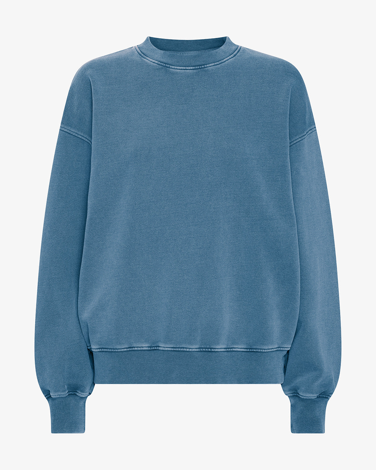 Colorful Standard Organic Oversized Crew Sweatshirt Faded Indigo