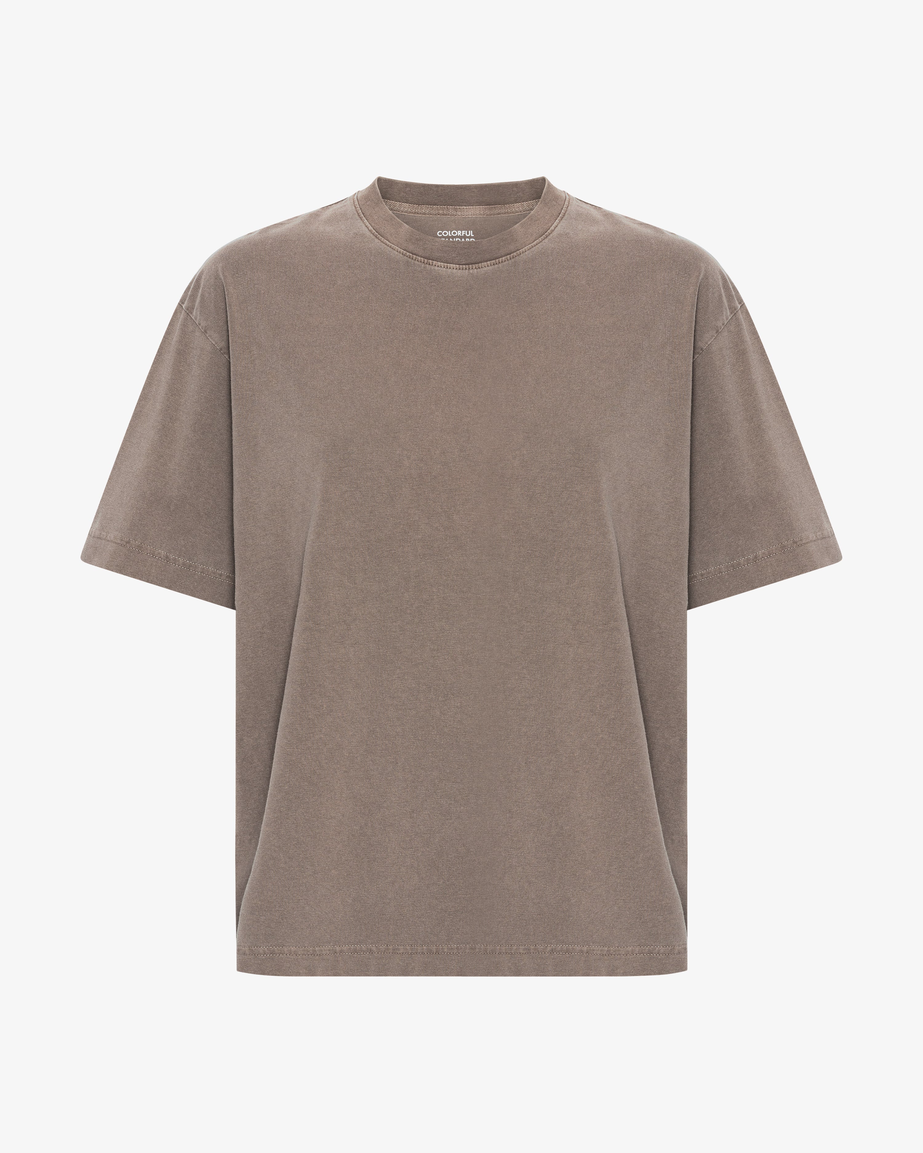 Colorful Standard Oversized Organic T-Shirt Coton bio Faded Khaki