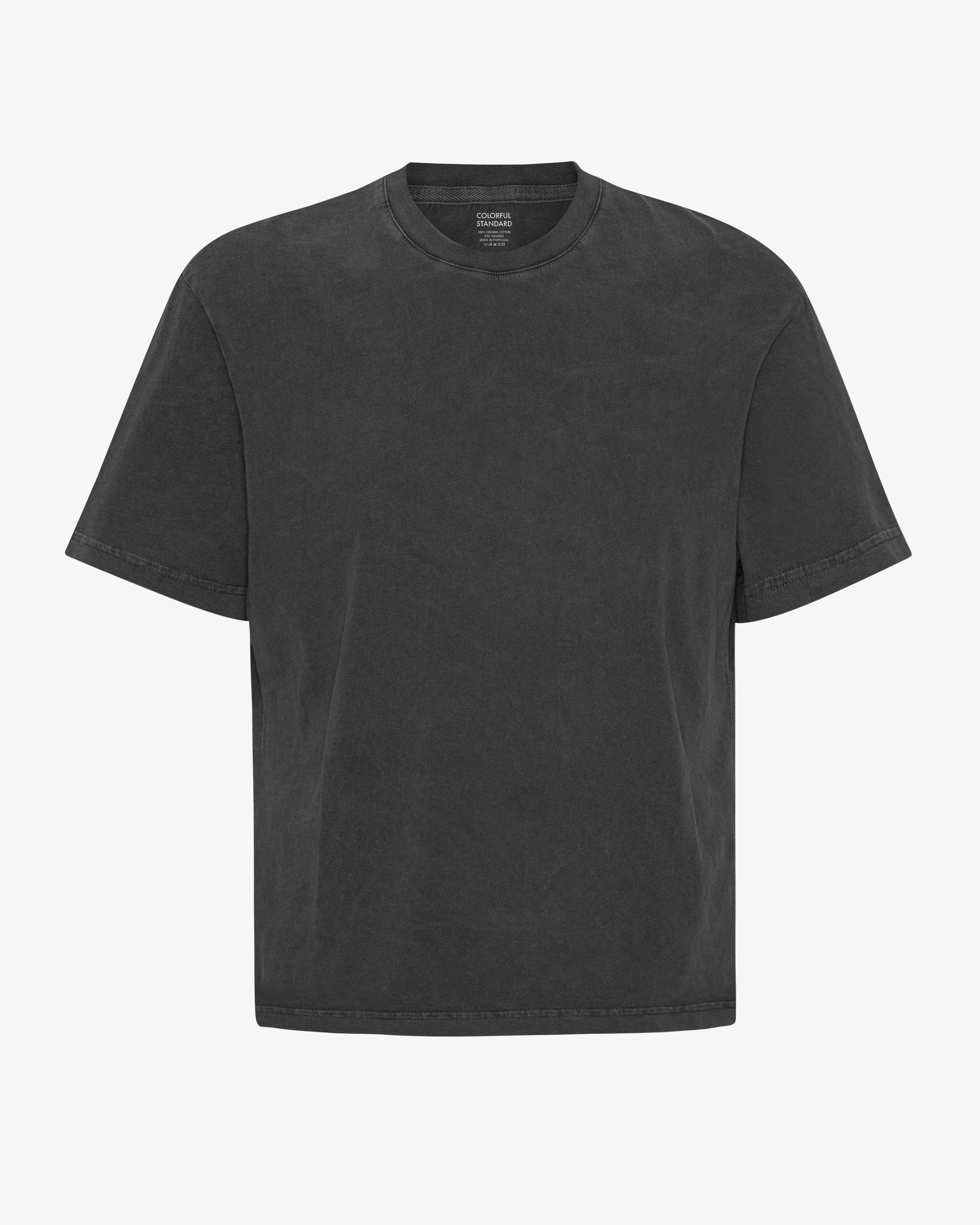 Colorful Standard Oversized Organic T-Shirt Coton bio Faded Black