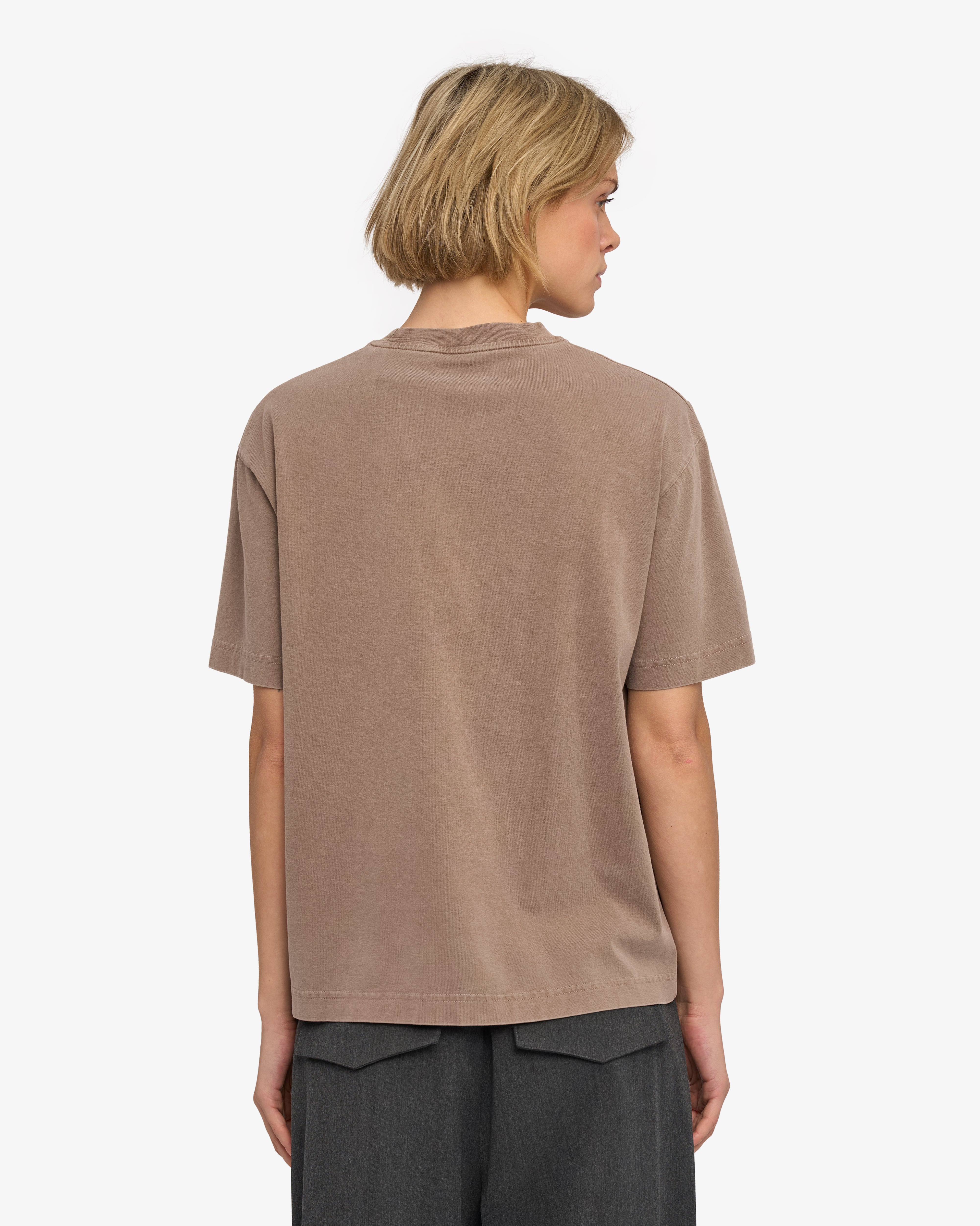 Colorful Standard Oversized Organic T-Shirt Coton bio Faded Khaki