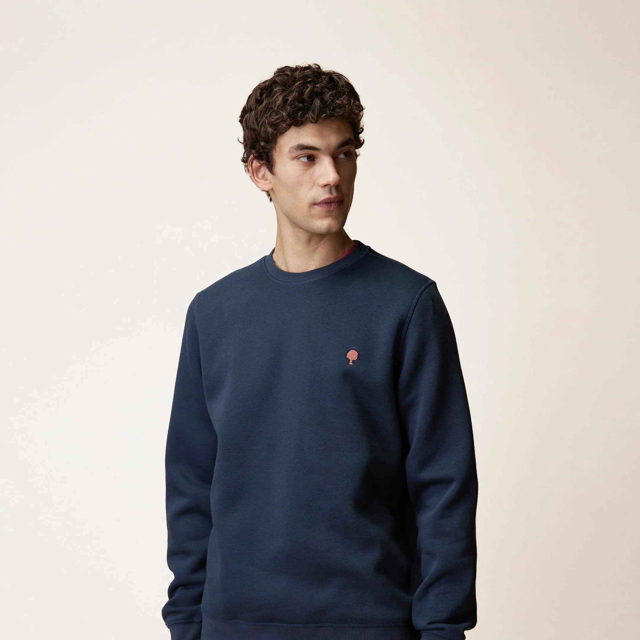FAGUO DONZY Sweat en maille — Navy — Appart 17 Bruxelles