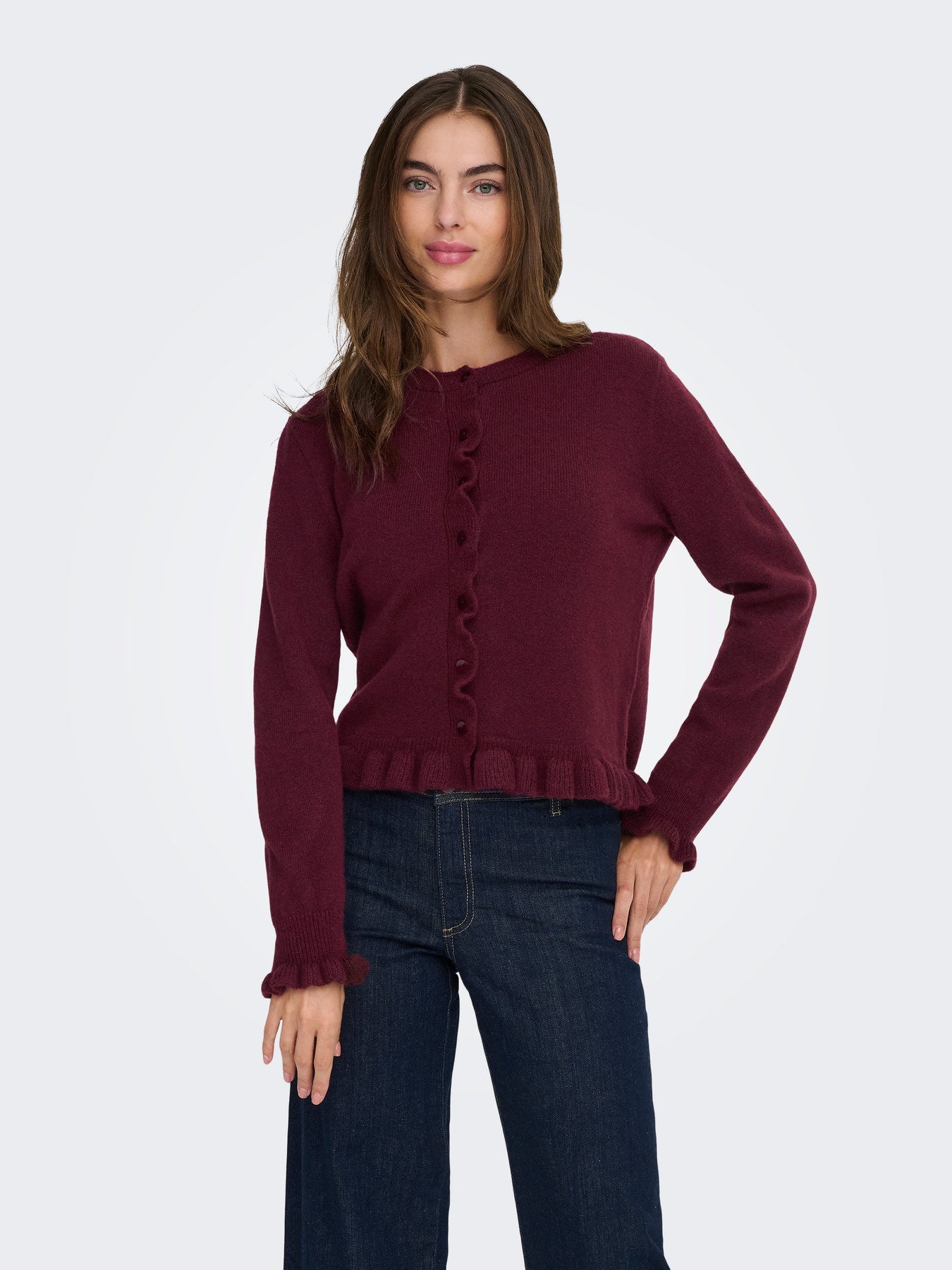 JDYLETTY L/S ON FRILL CARDIGAN KNT NOOS - F_15363485_M_4919270_Front_1.jpg