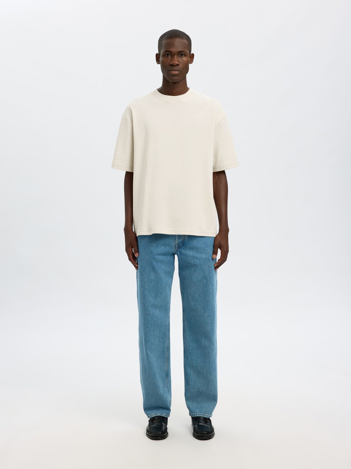 SLMLOOSEOSCAR SS O-NECK TEE NOOS