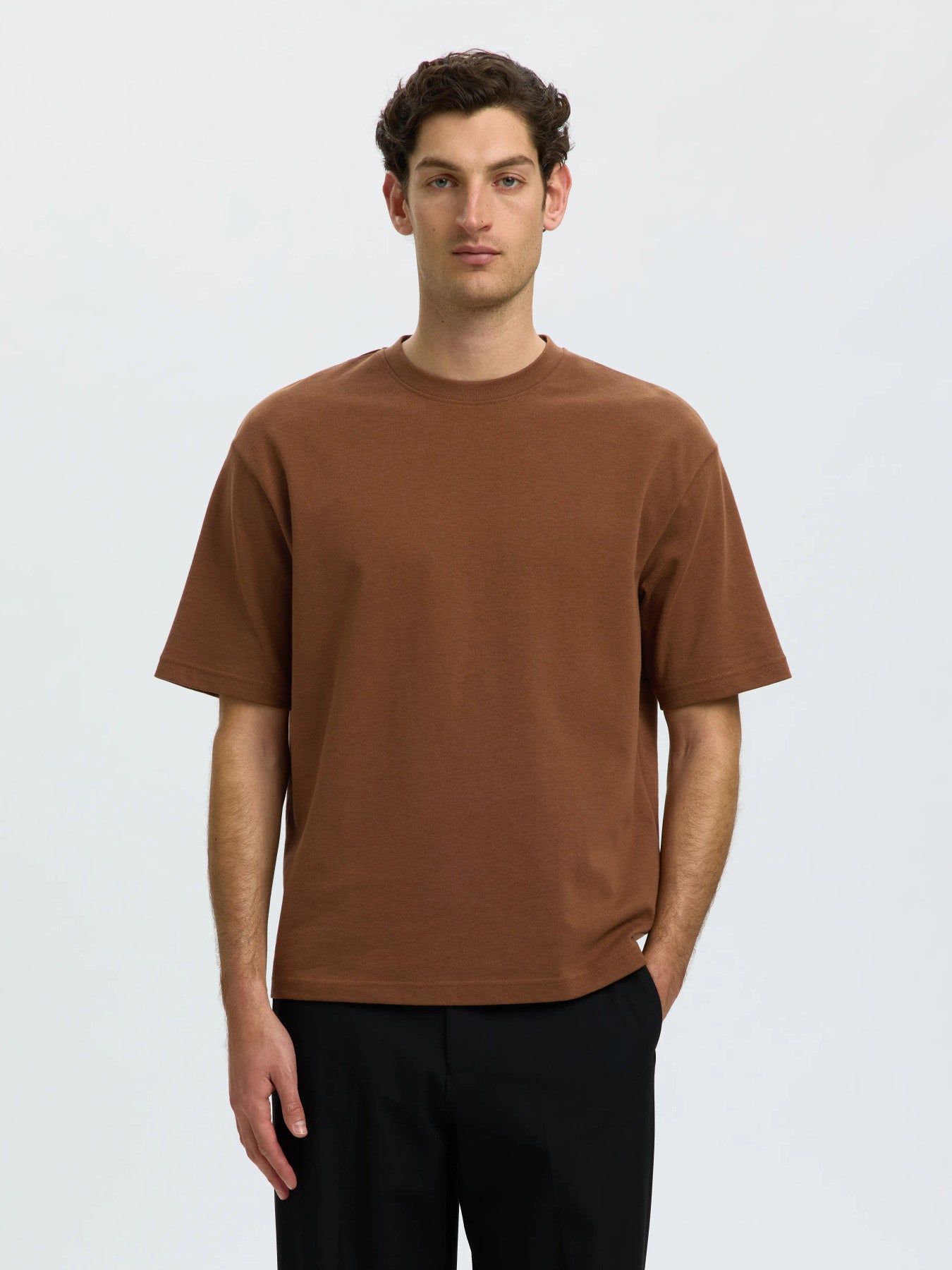 SLMLOOSEOSCAR SS O-NECK TEE NOOS