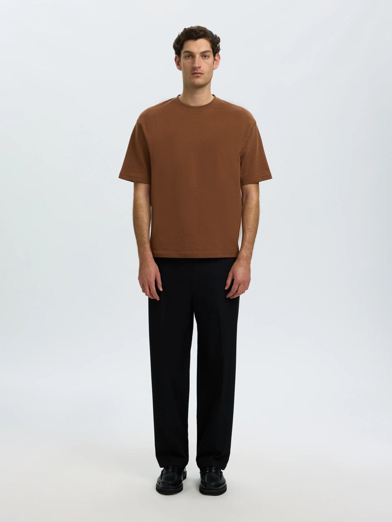 SLMLOOSEOSCAR SS O-NECK TEE NOOS