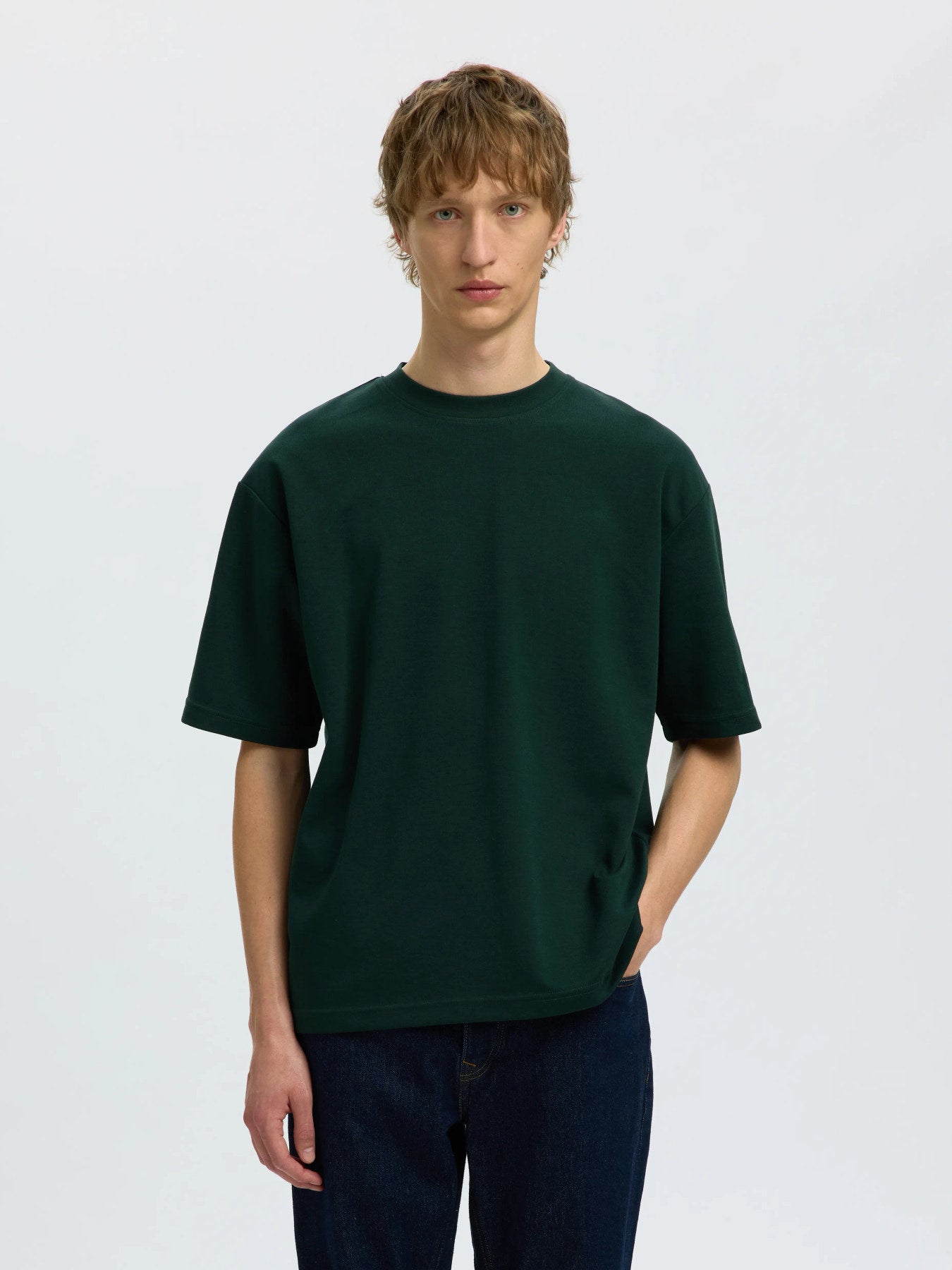 SLMLOOSEOSCAR SS O-NECK TEE NOOS