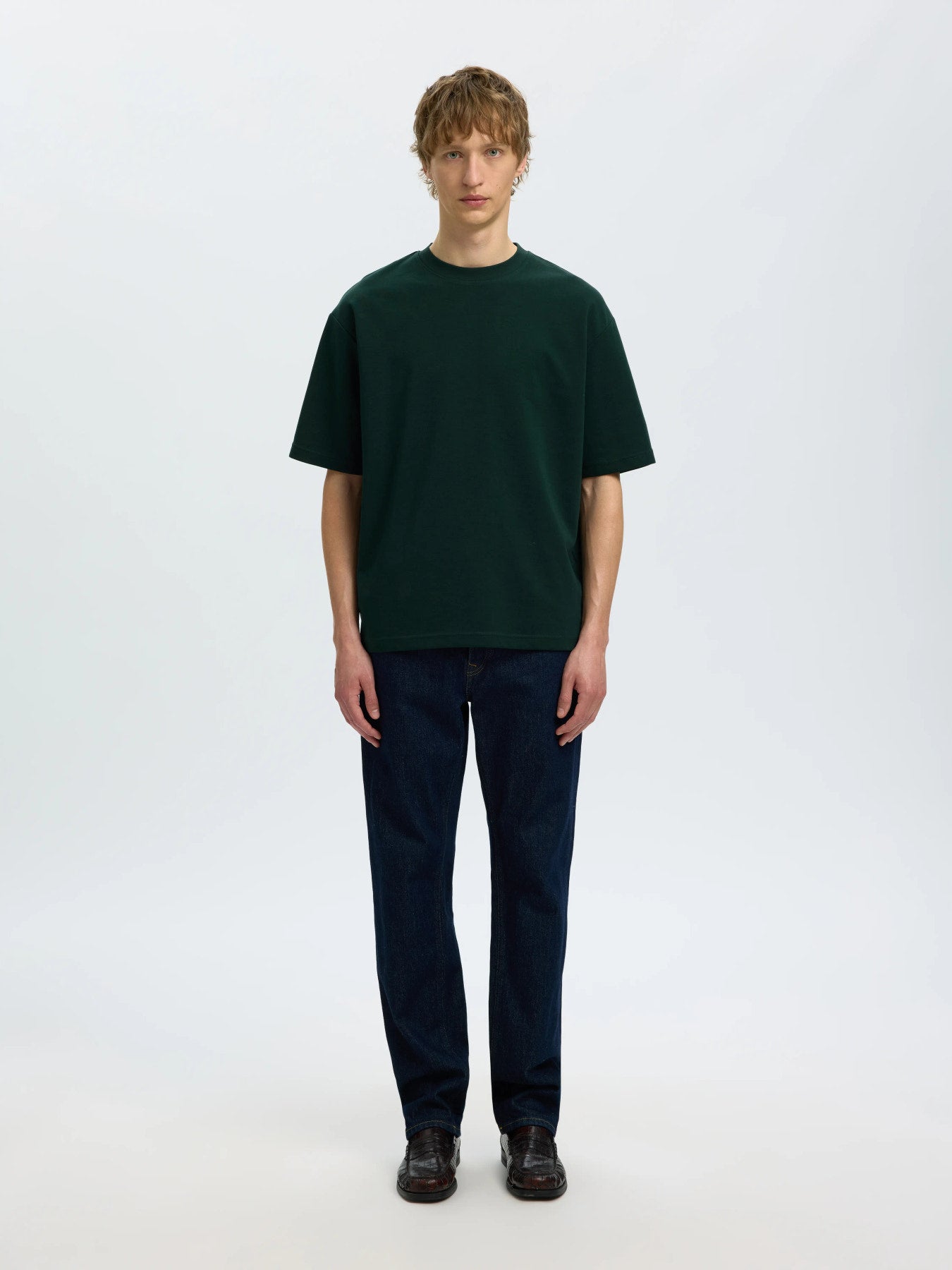 SLMLOOSEOSCAR SS O-NECK TEE NOOS