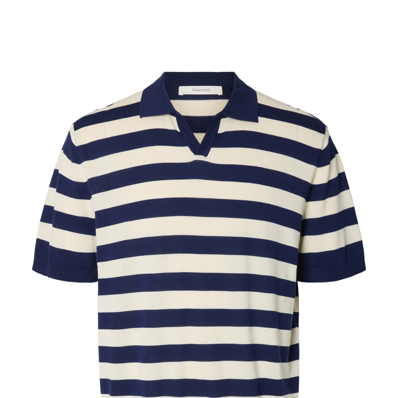 SLHTORINO Polo Tricot Manches Courtes