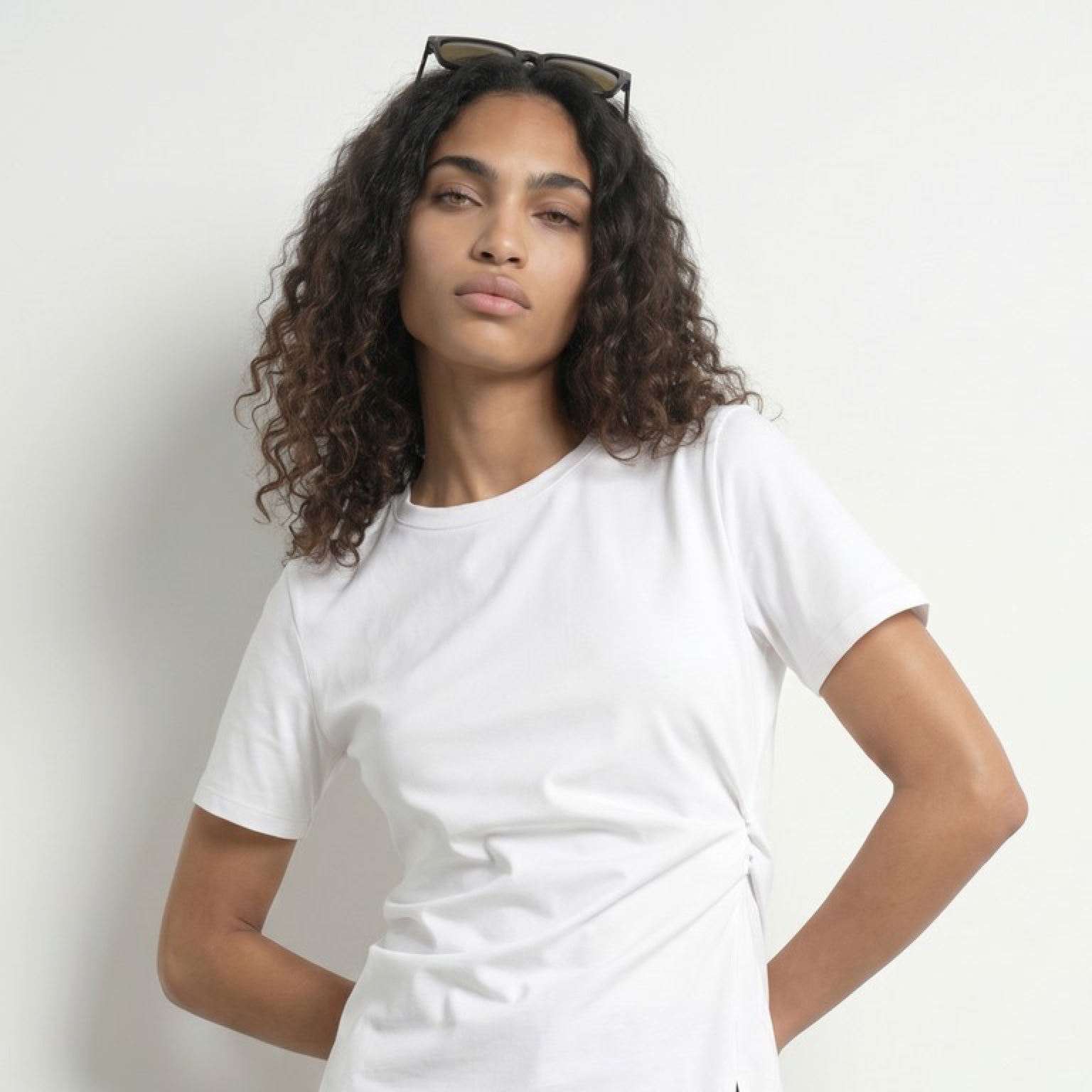 HDRIVA Top drapé Blanc – HYPEDROP | Appart 17