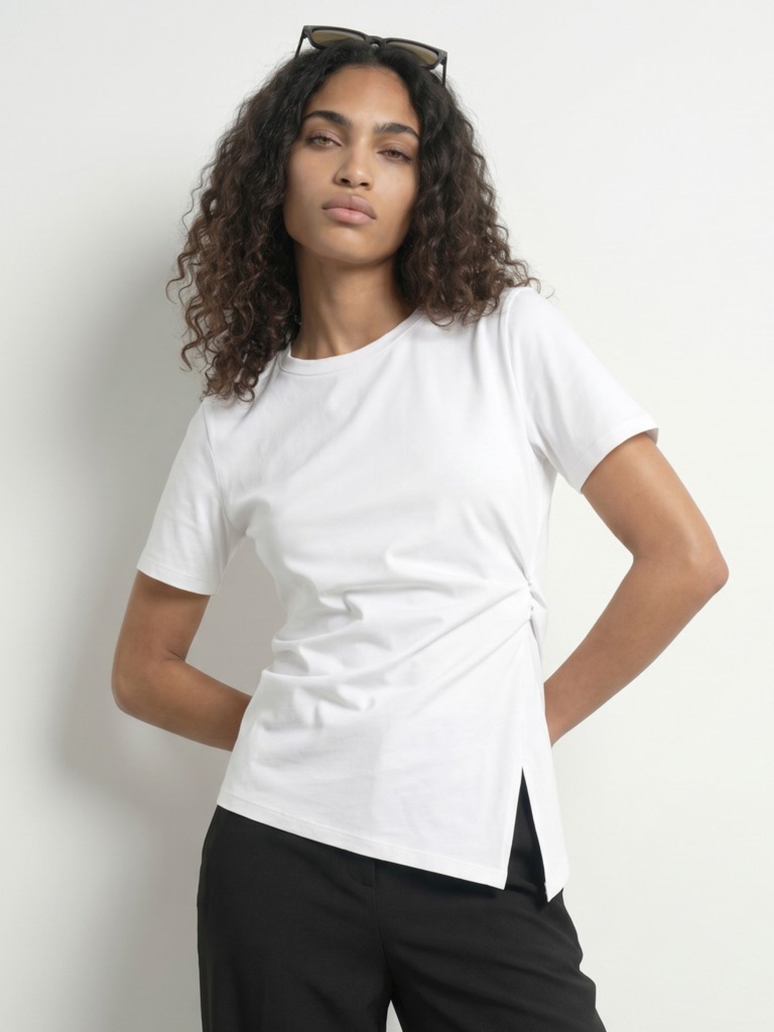 HDRIVA Top drapé Blanc – HYPEDROP | Appart 17