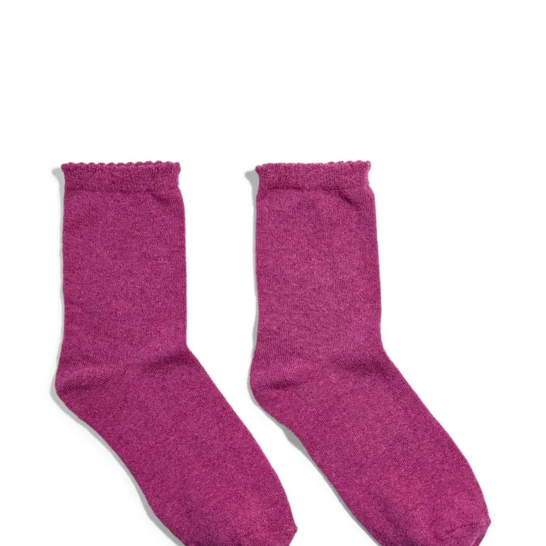 PCSEBBY GLITTER LONG SOCKS NOOS BC