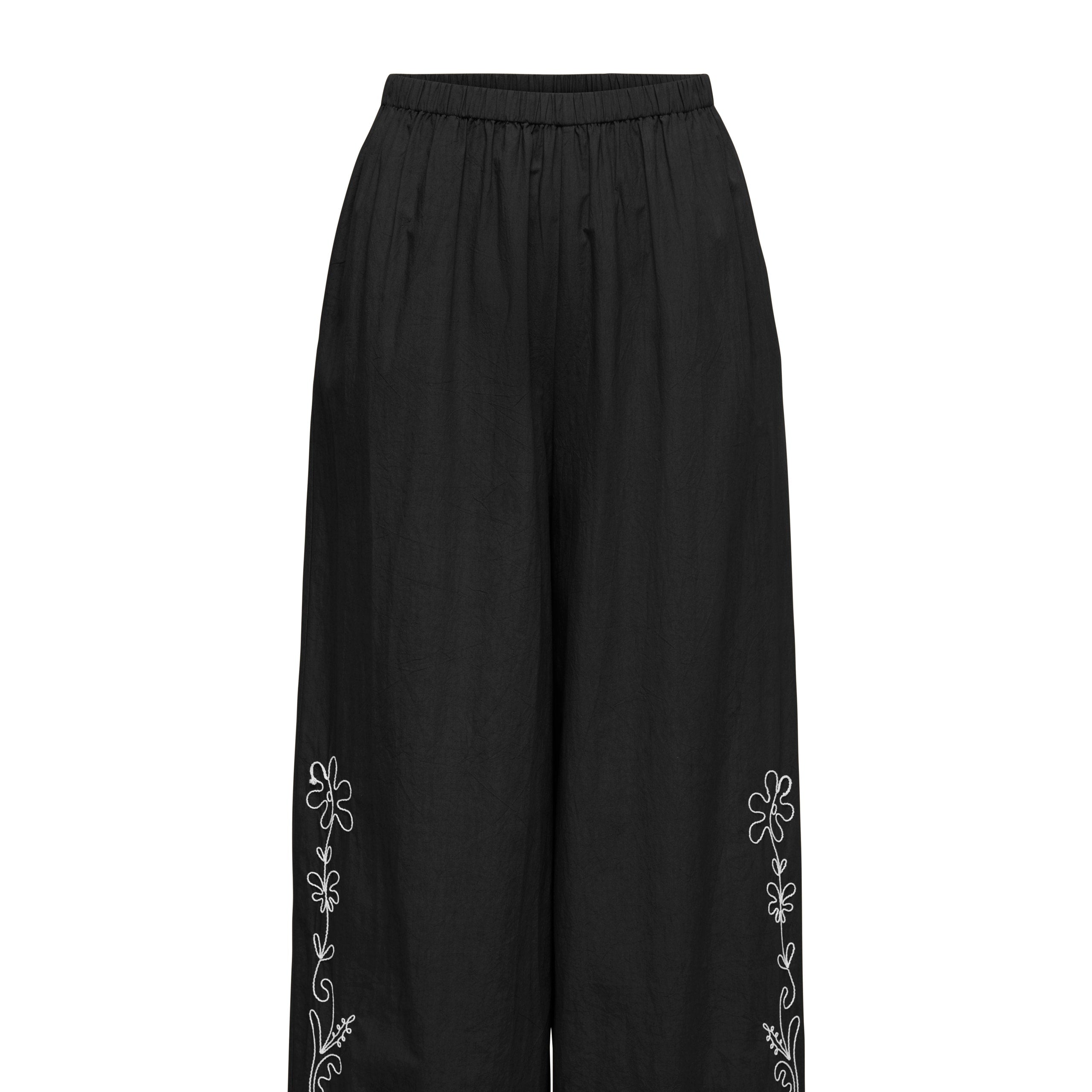 JDYELIZA EMB WIDE PANTS