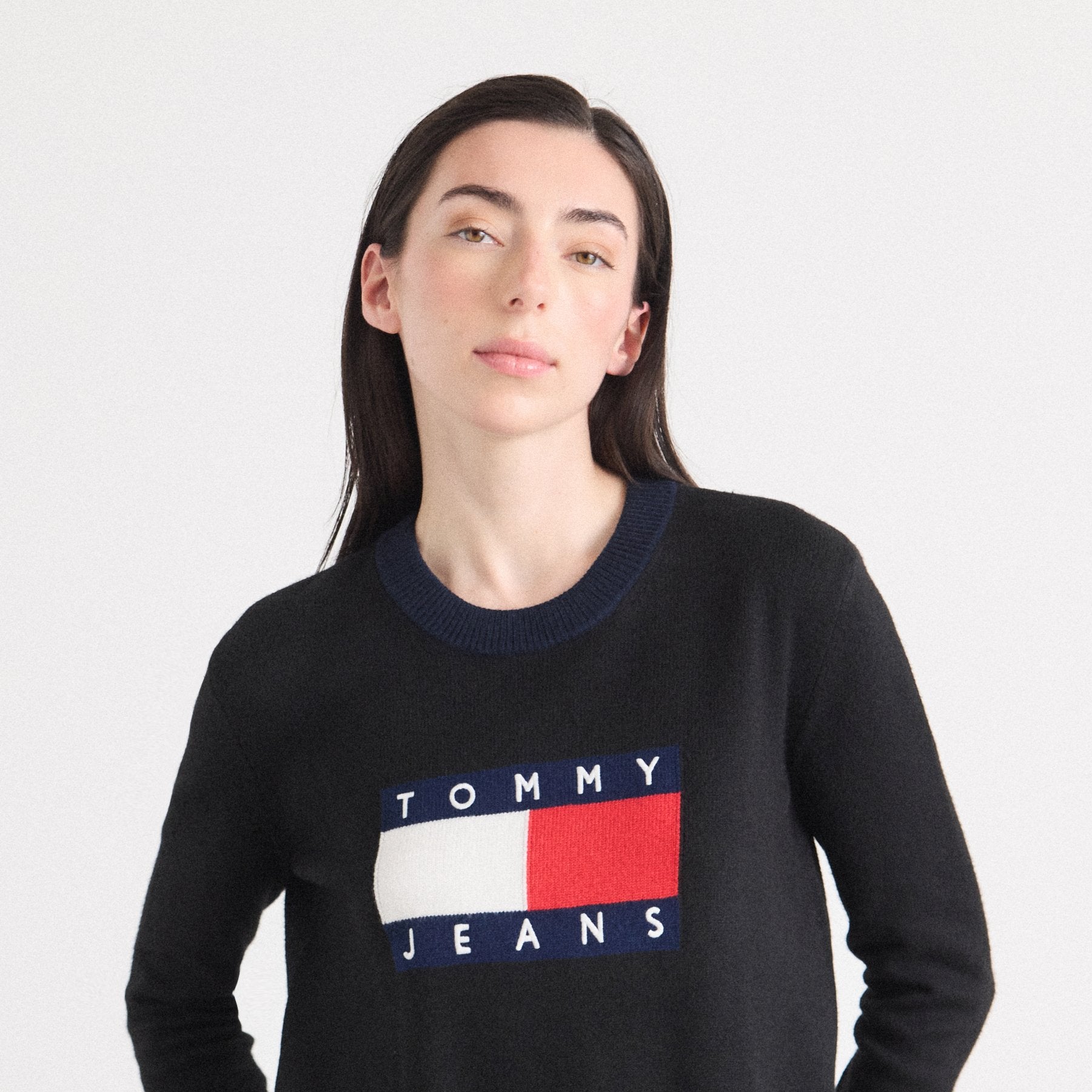 TJW CLRBLCKFLAG SWEATER