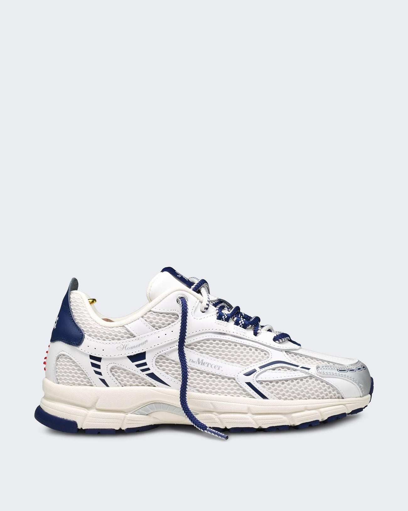 The Re-run Baseball White/blue — Mercer — Cardigans & Gilets — Appart17