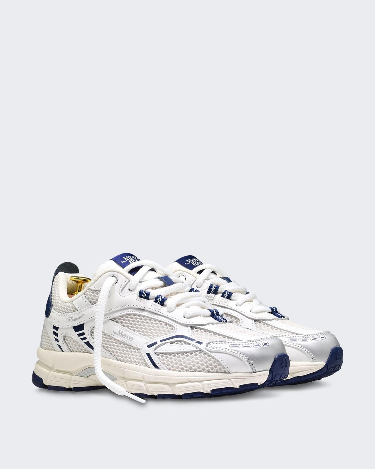 The Re-run Baseball White/blue — Mercer — Cardigans & Gilets — Appart17 — vue 3