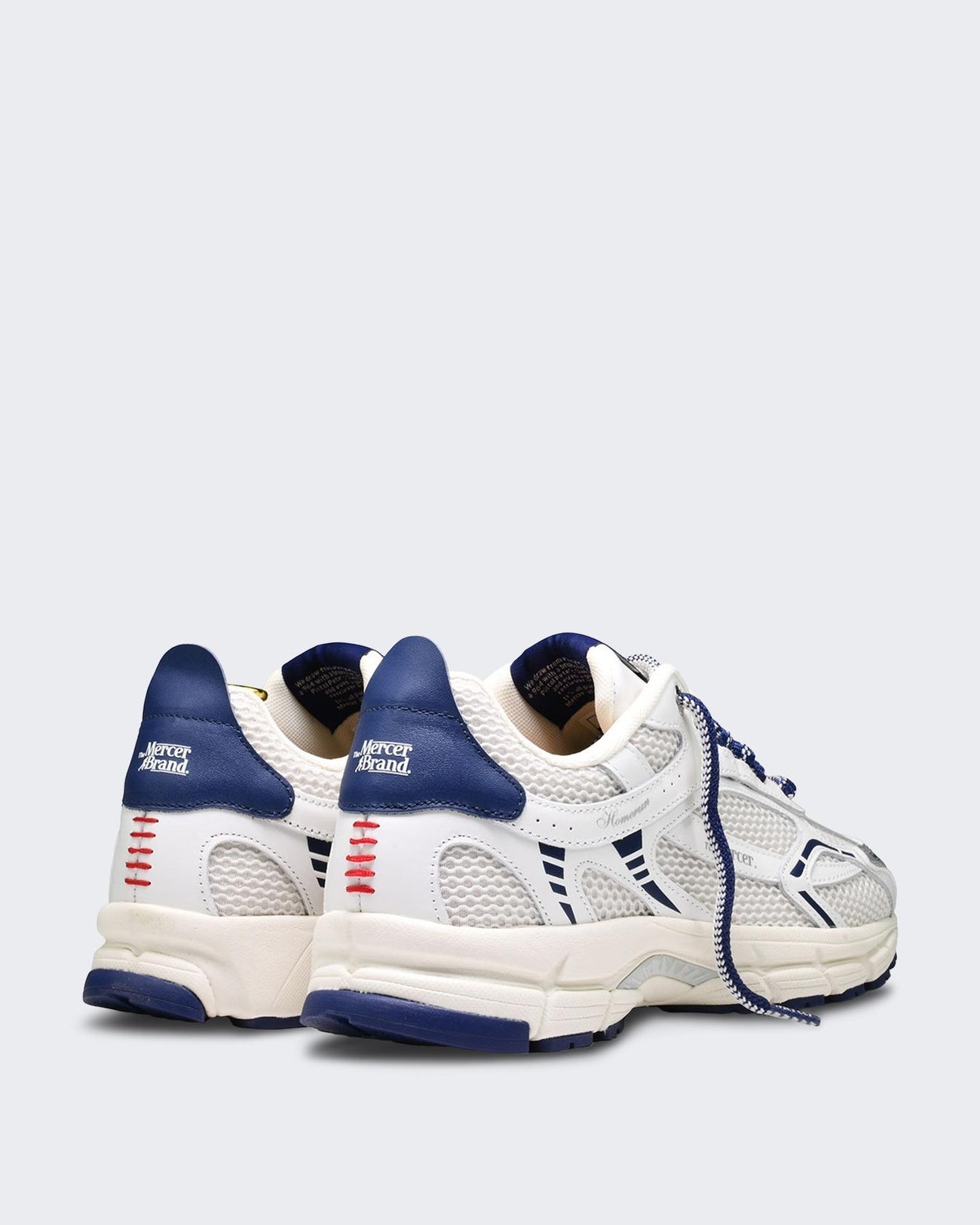 The Re-run Baseball White/blue — Mercer — Cardigans & Gilets — Appart17 — vue 4